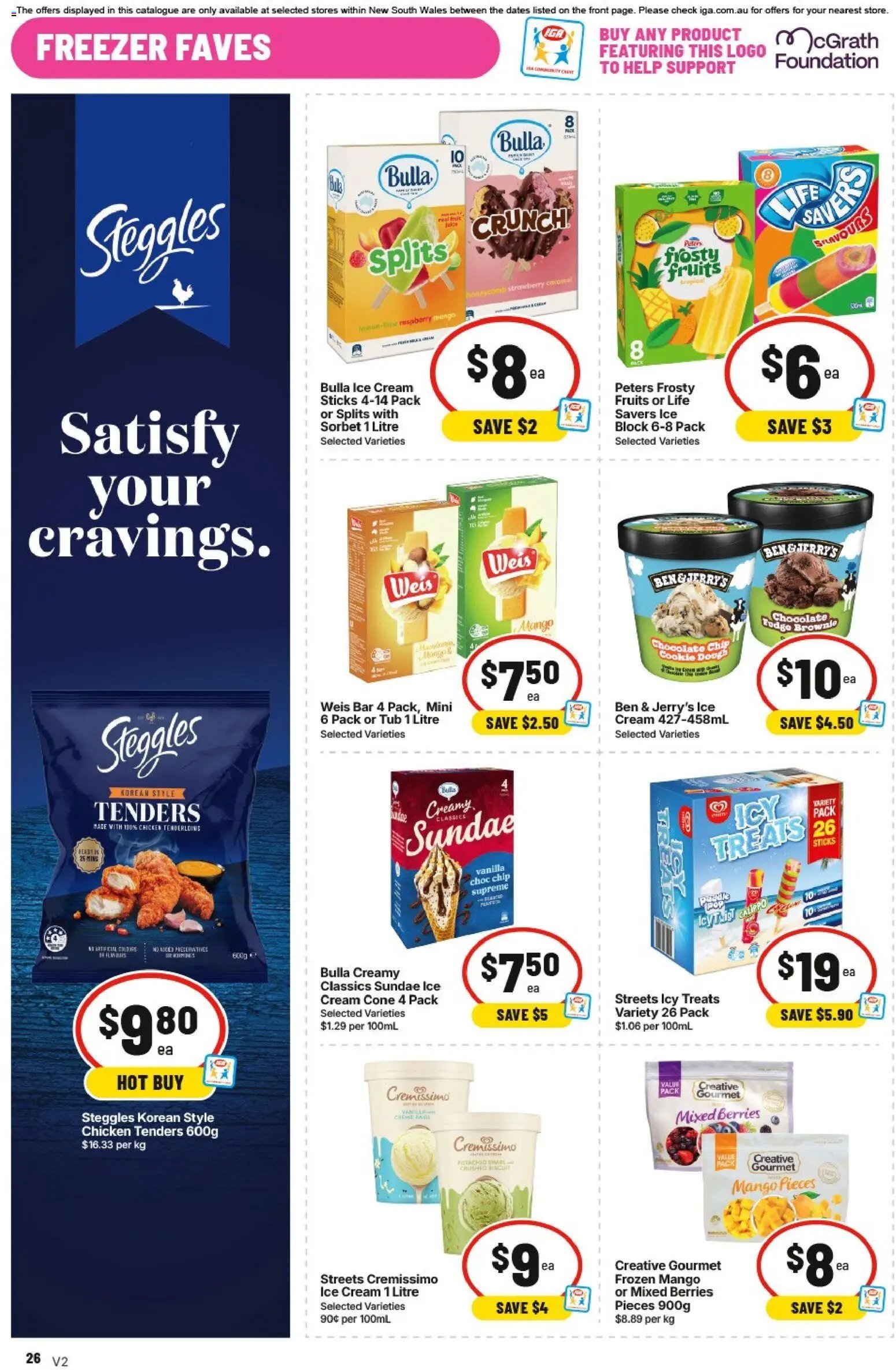 IGA catalogue from 09/09/2026 IGA catalogue Eveleigh