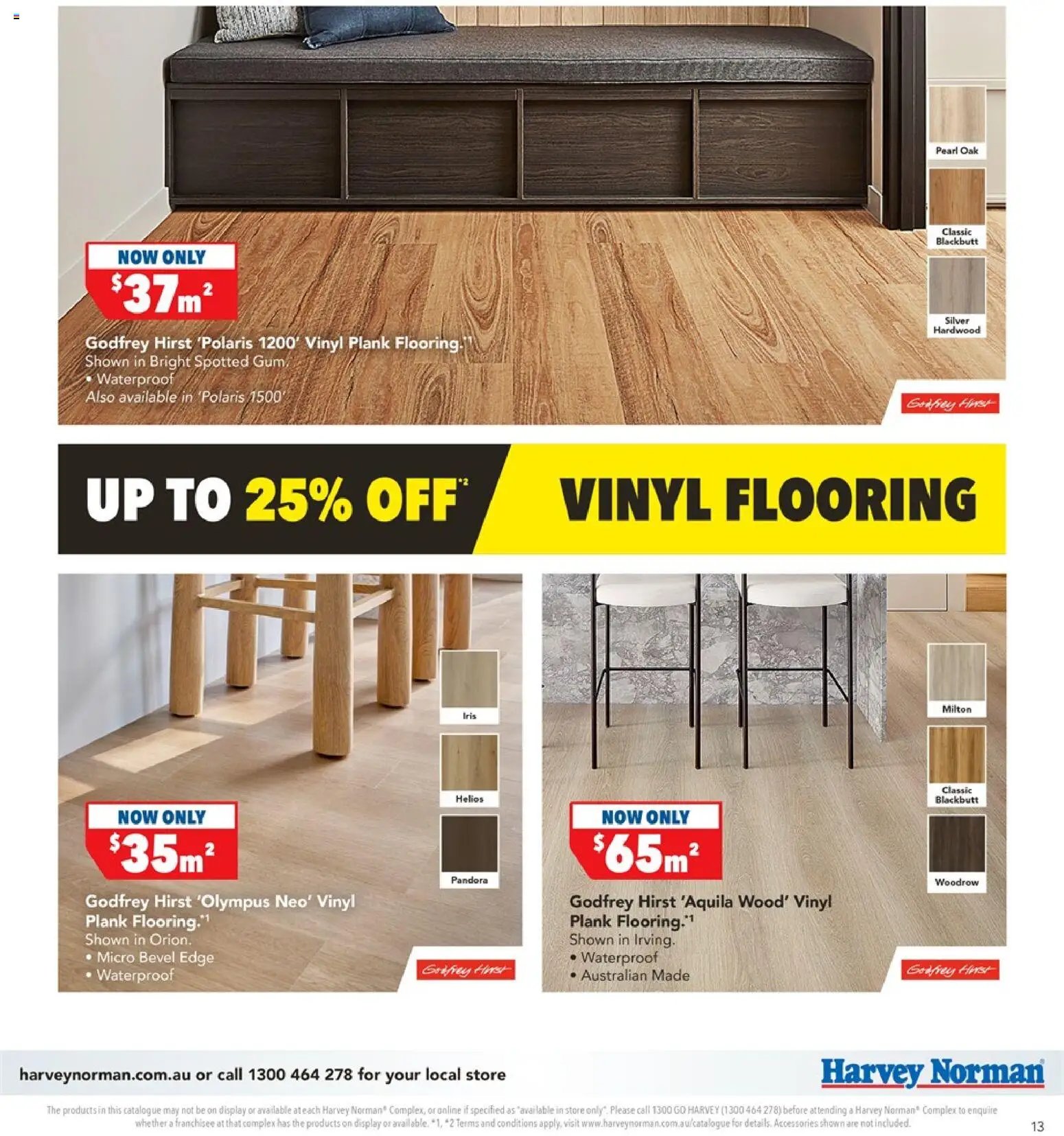 Harvey Norman catalogue from 01/07/2026 Harvey Norman catalogue Flooring Clearance