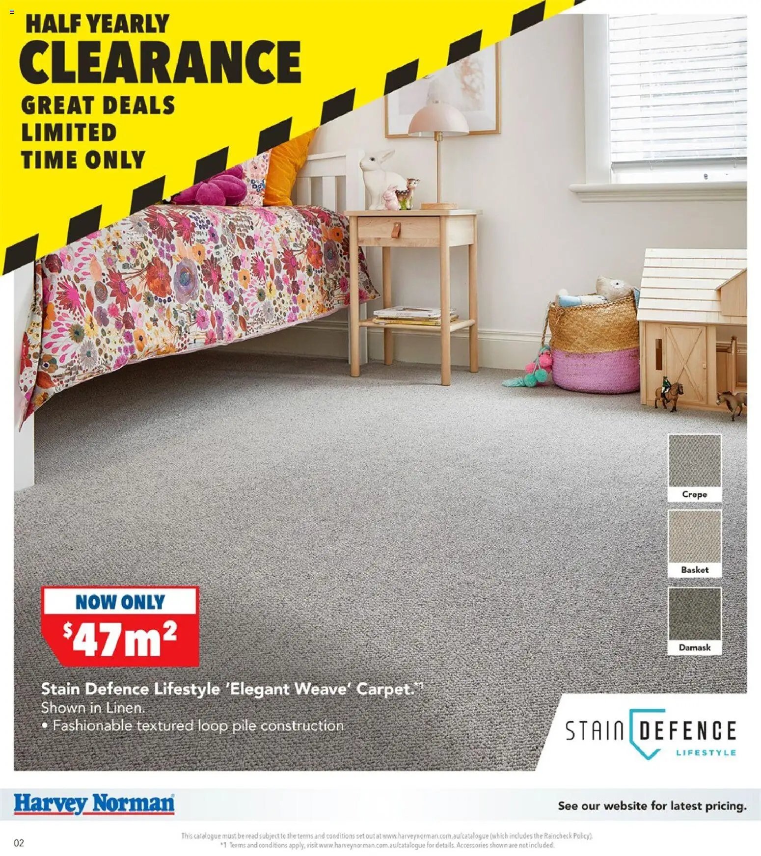 Harvey Norman catalogue from 01/07/2026 Harvey Norman catalogue Flooring Clearance