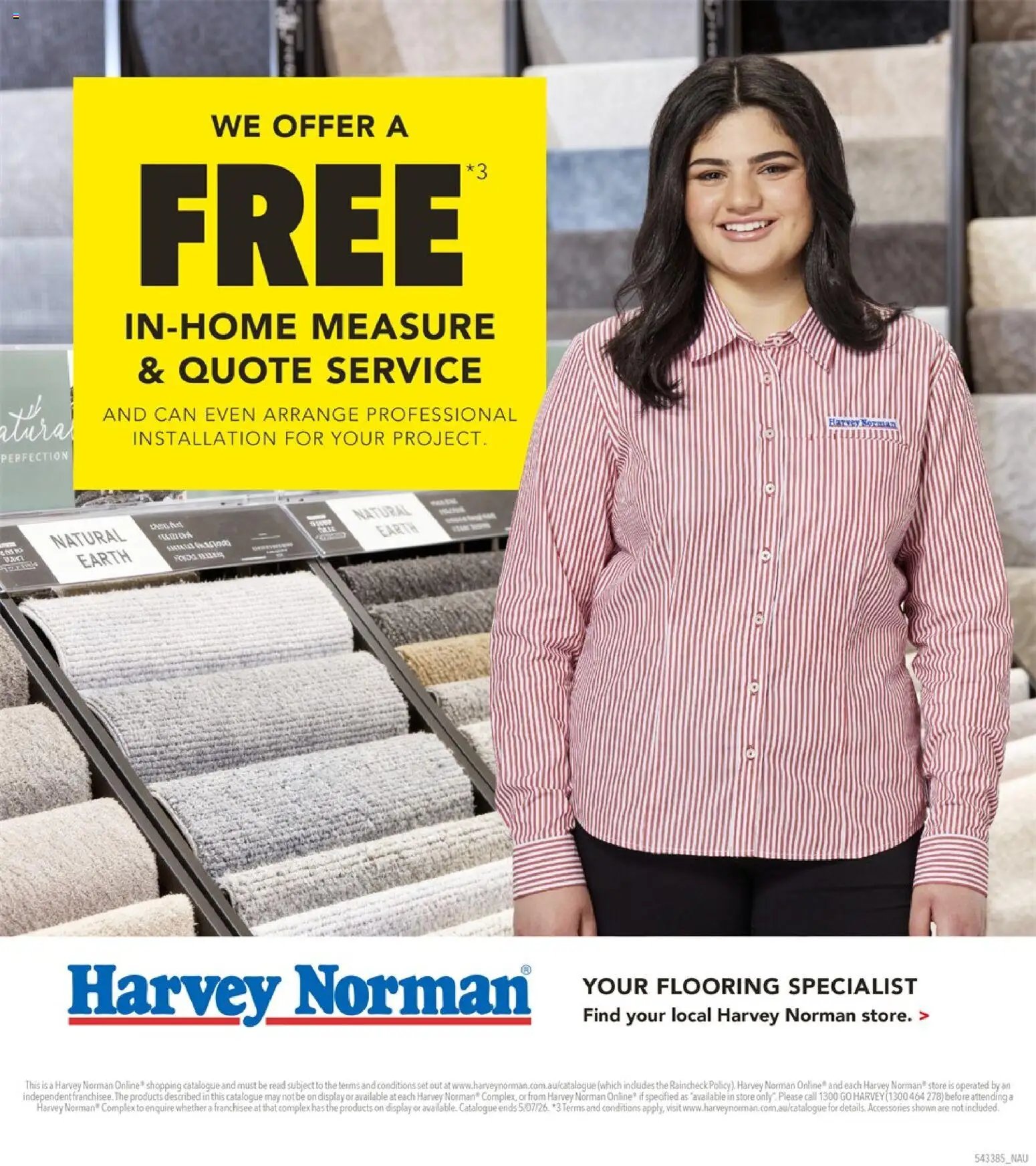 Harvey Norman catalogue from 01/07/2026 Harvey Norman catalogue Flooring Clearance