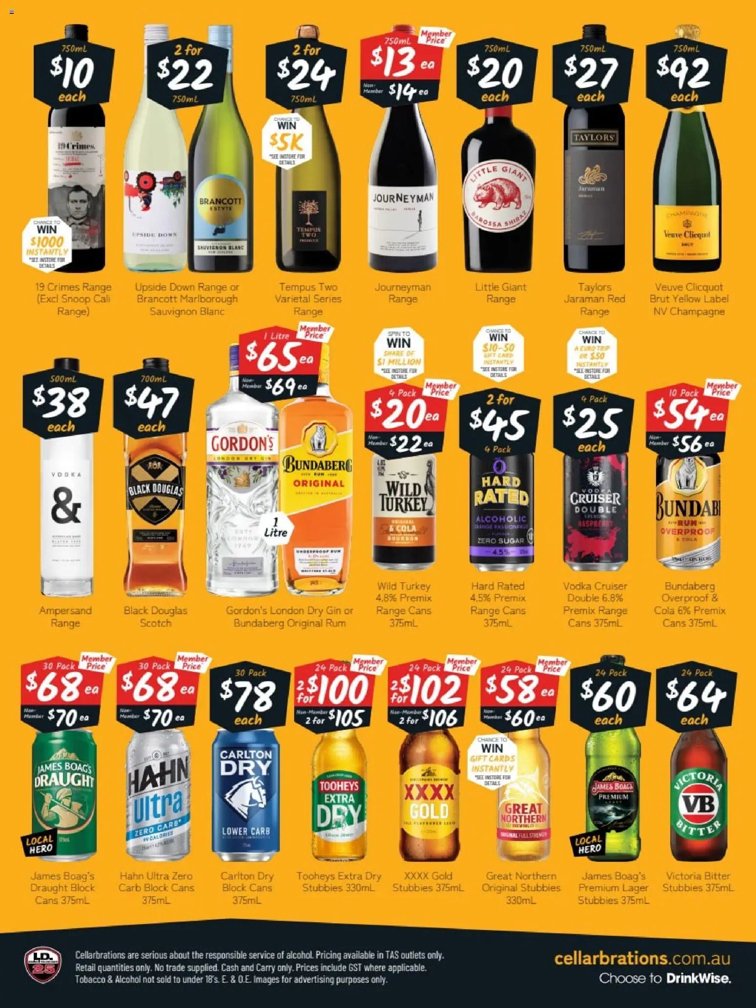 Cellarbrations catalogue from 05/10/2026 Cellarbrations catalogue TAS