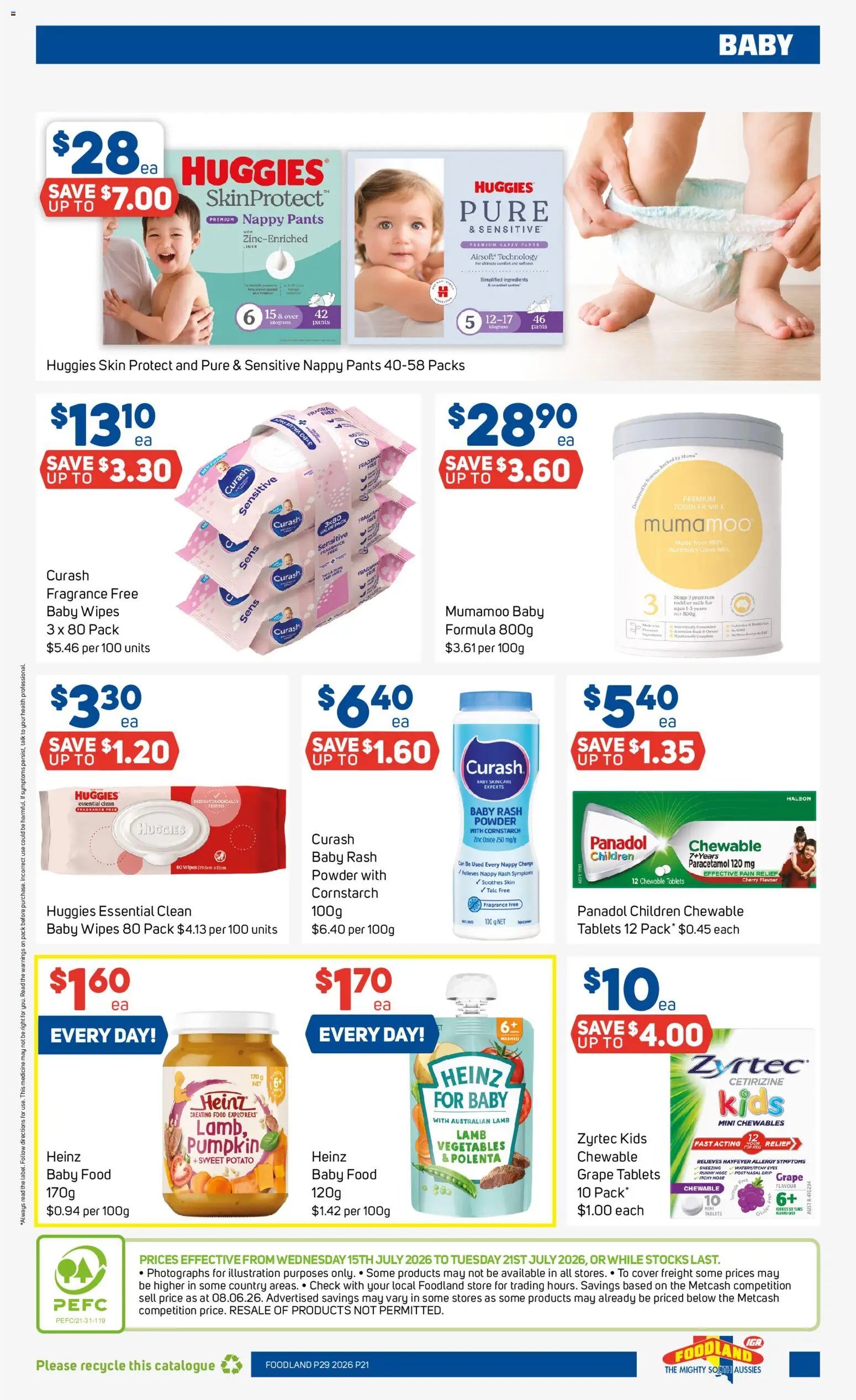 Foodland catalogue from 15/07/2026 Foodland catalogue