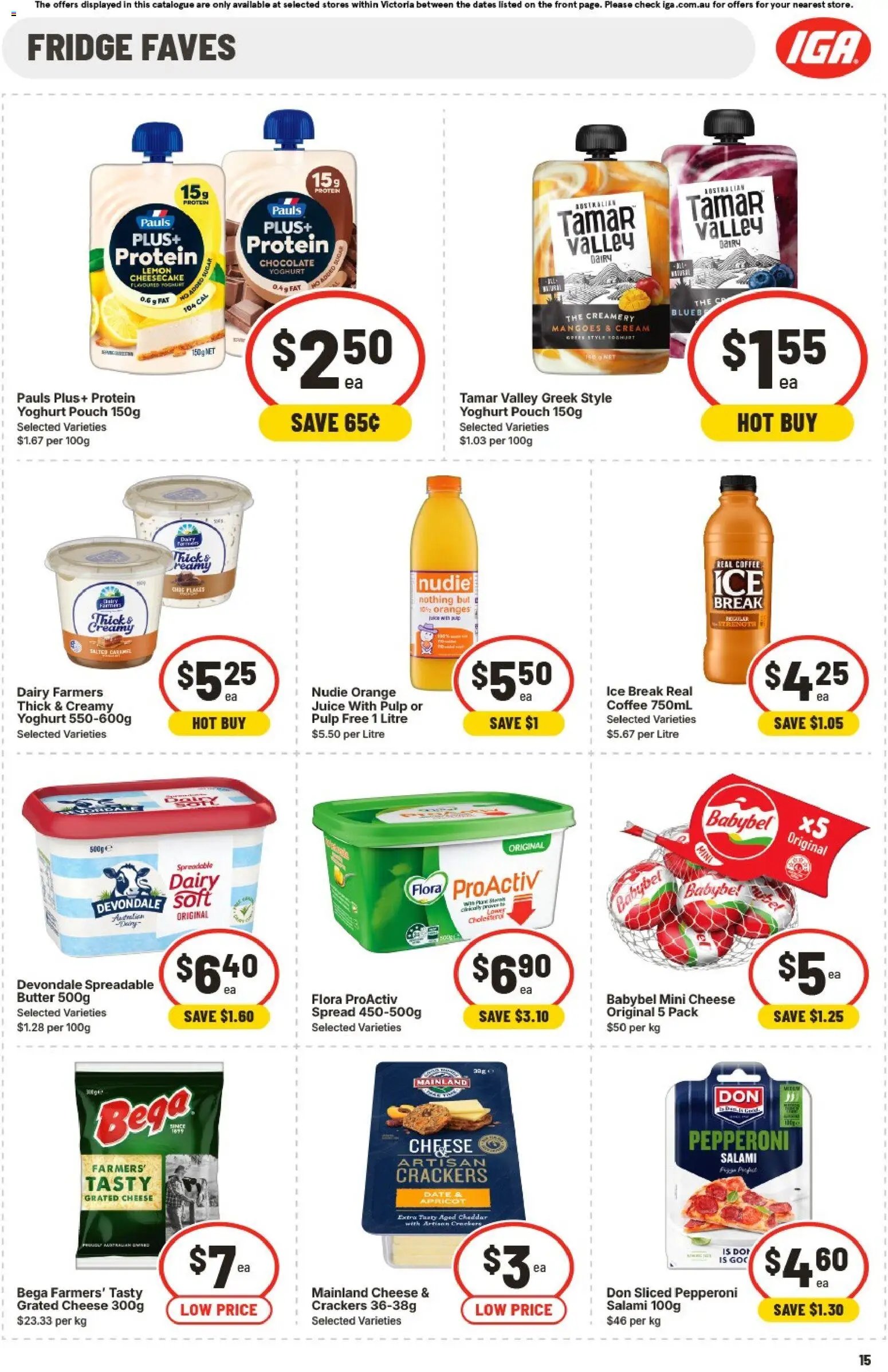 IGA catalogue from 27/07/2026 IGA Extra Specials VIC