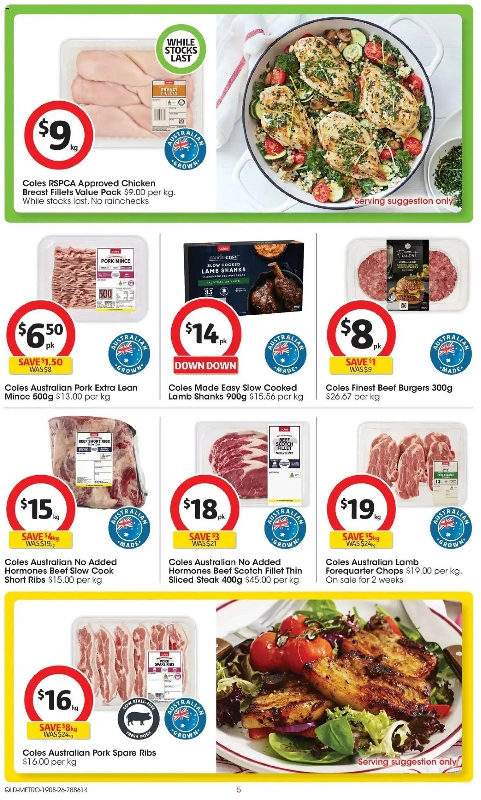 Coles catalogue from 19/08/2026 Coles catalogue QLD