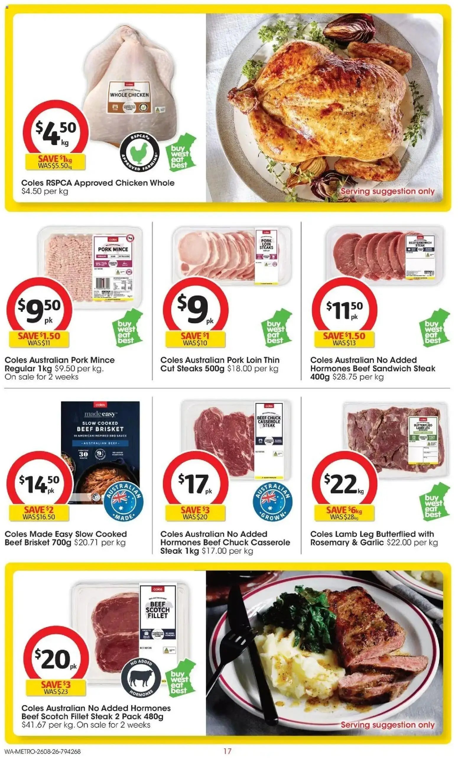 Coles catalogue from 26/08/2026 Coles Catalogue WA