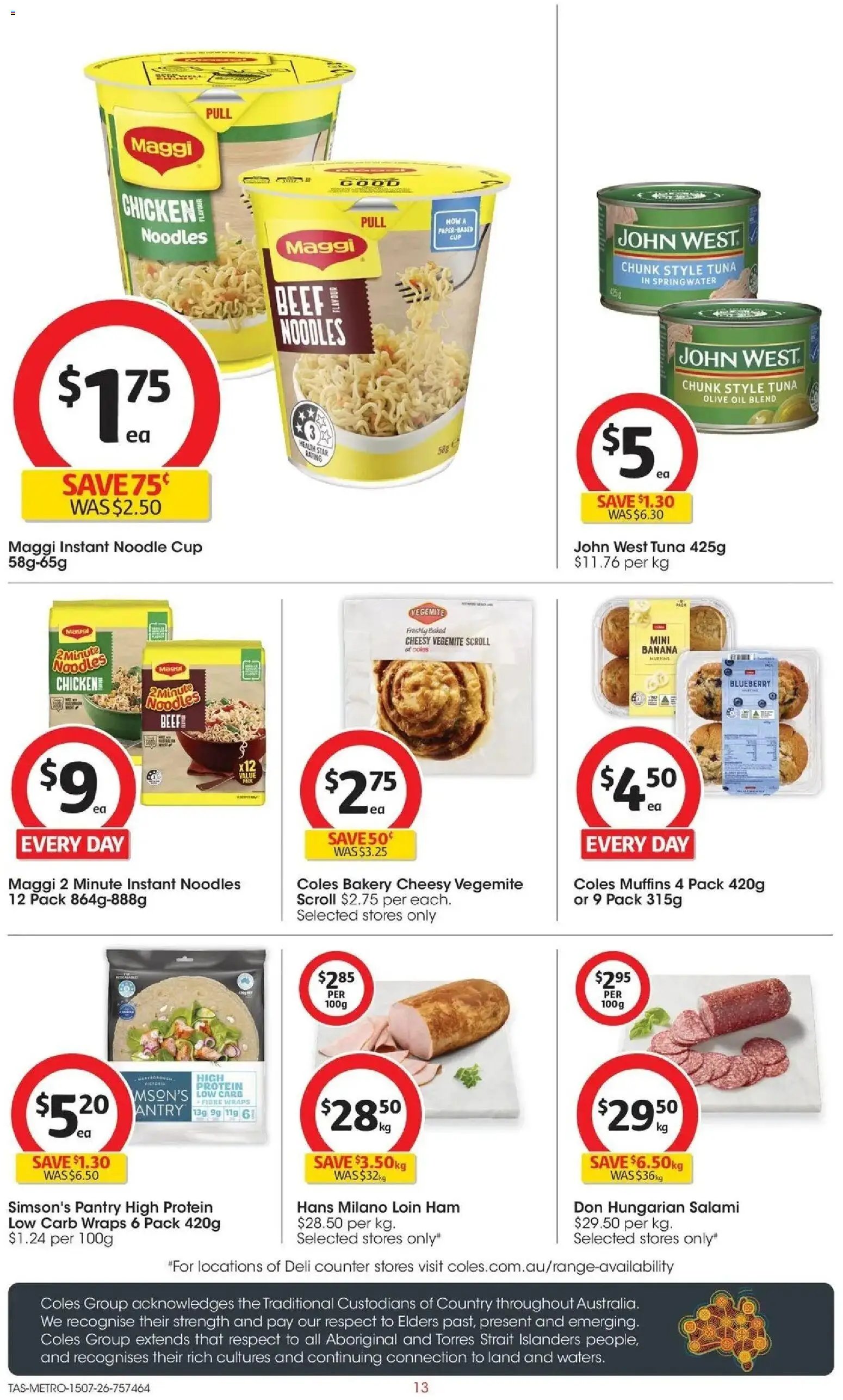 Coles catalogue from 15/07/2026 Coles catalogue TAS