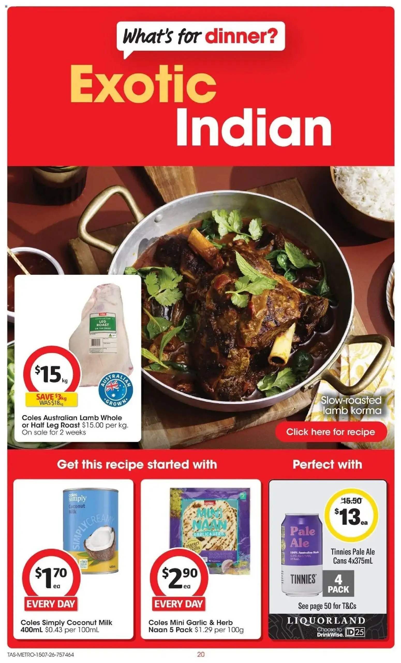 Coles catalogue from 15/07/2026 Coles catalogue TAS