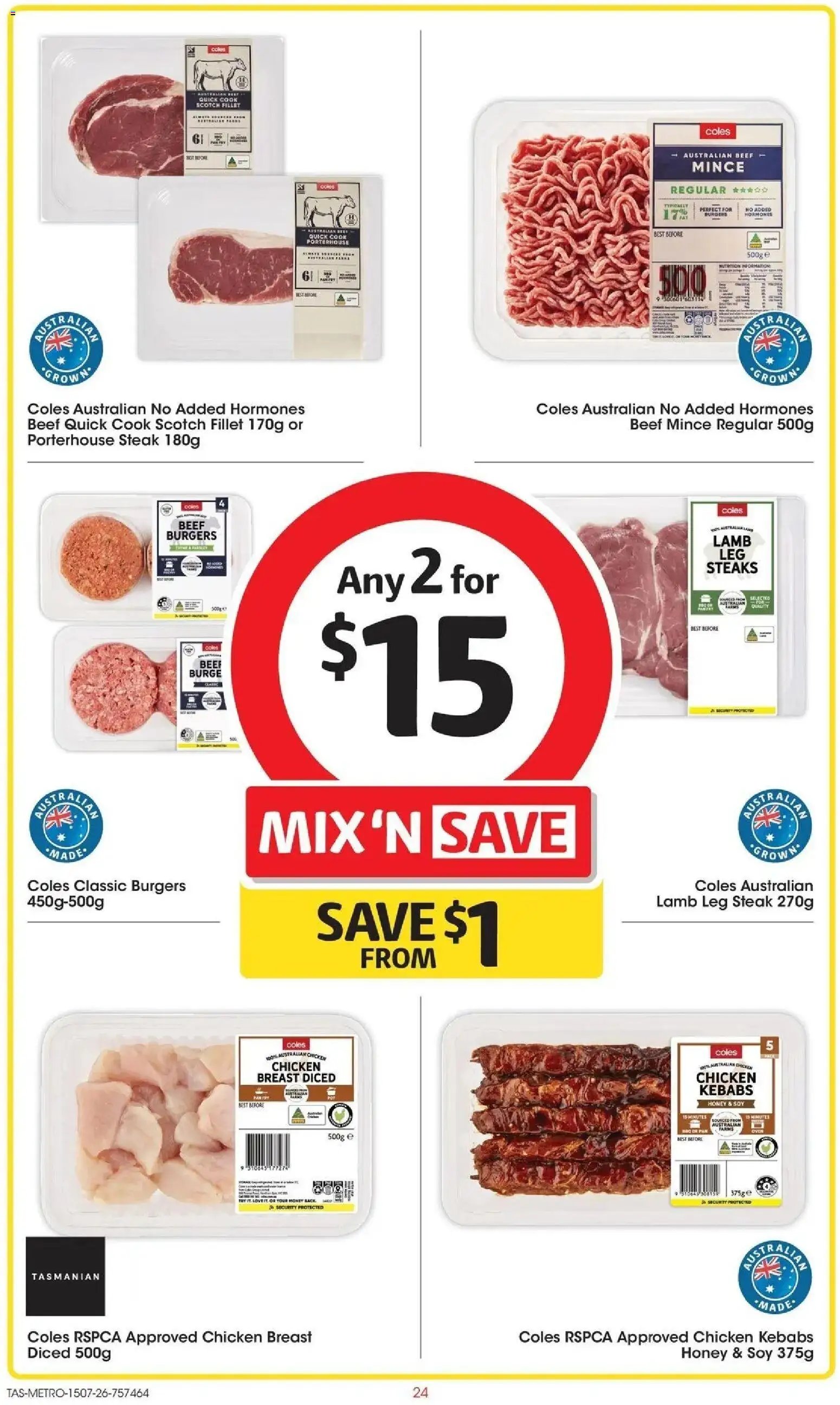 Coles catalogue from 15/07/2026 Coles catalogue TAS