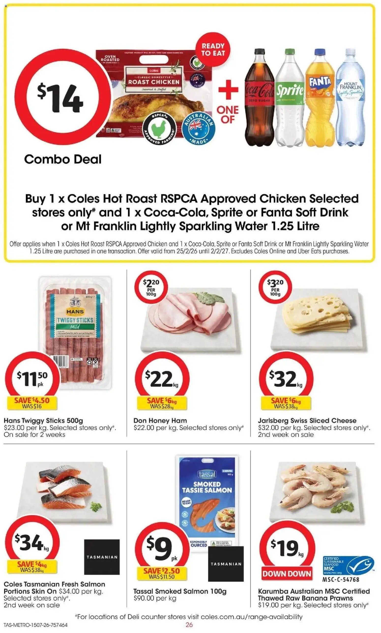 Coles catalogue from 15/07/2026 Coles catalogue TAS