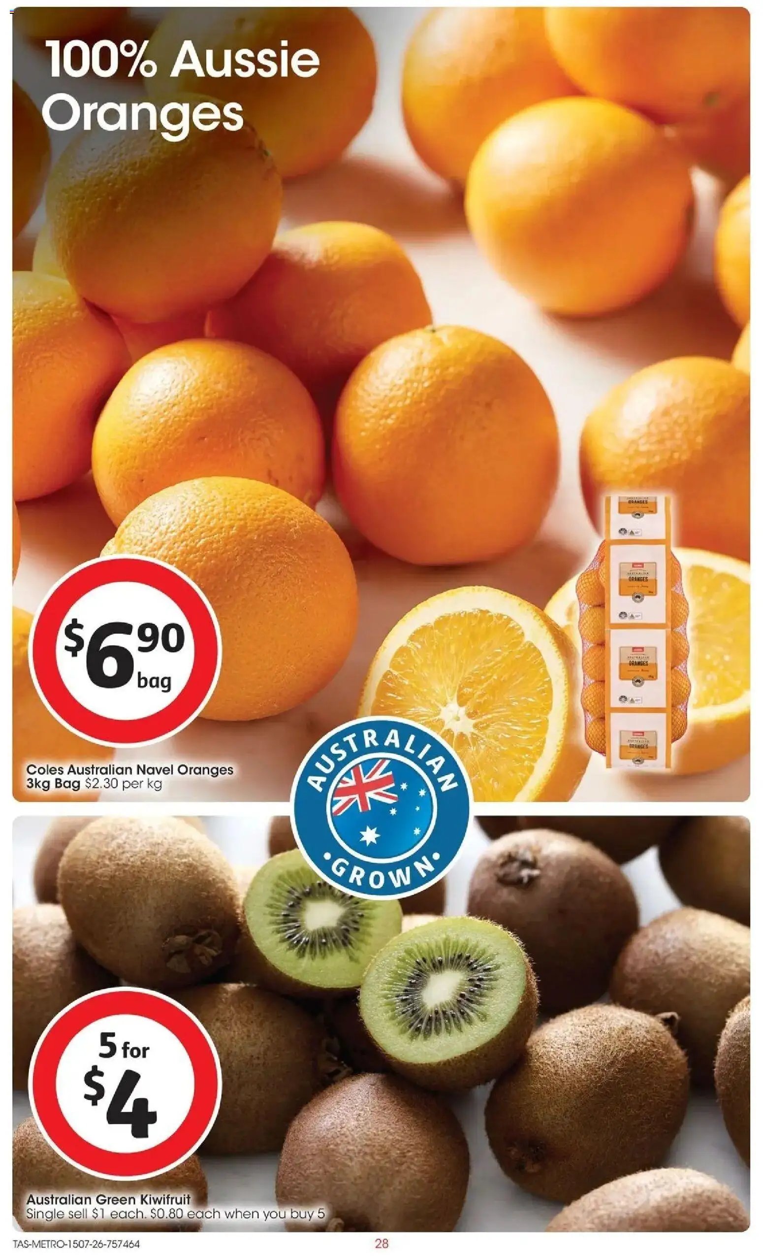 Coles catalogue from 15/07/2026 Coles catalogue TAS