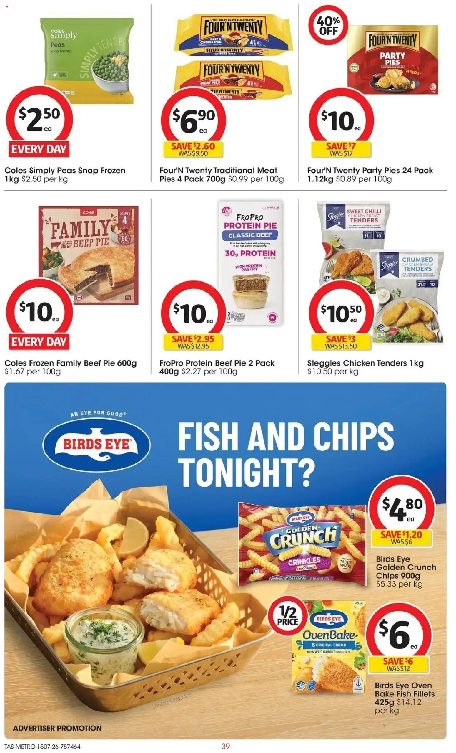 Coles catalogue from 15/07/2026 Coles catalogue TAS