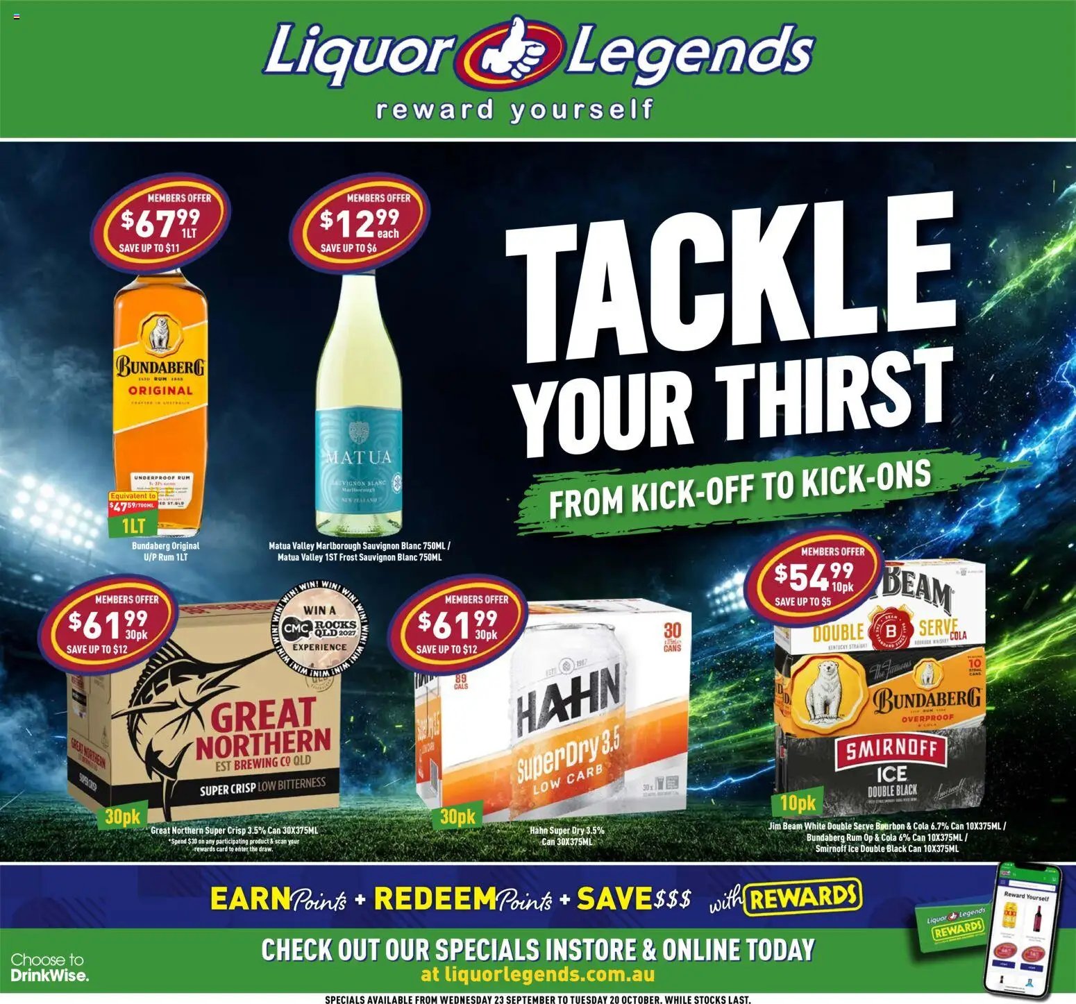 Liquor Legends catalogue from 23/09/2026 Liquor Legends catalogue Calamvale