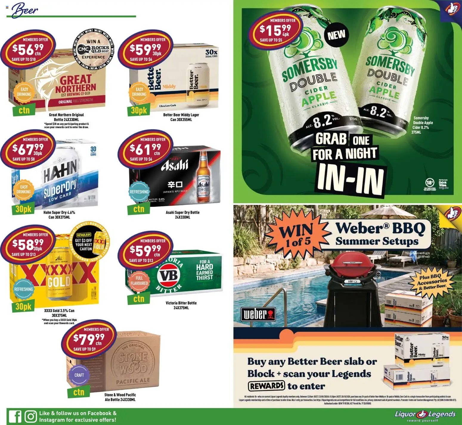 Liquor Legends catalogue from 23/09/2026 Liquor Legends catalogue Calamvale