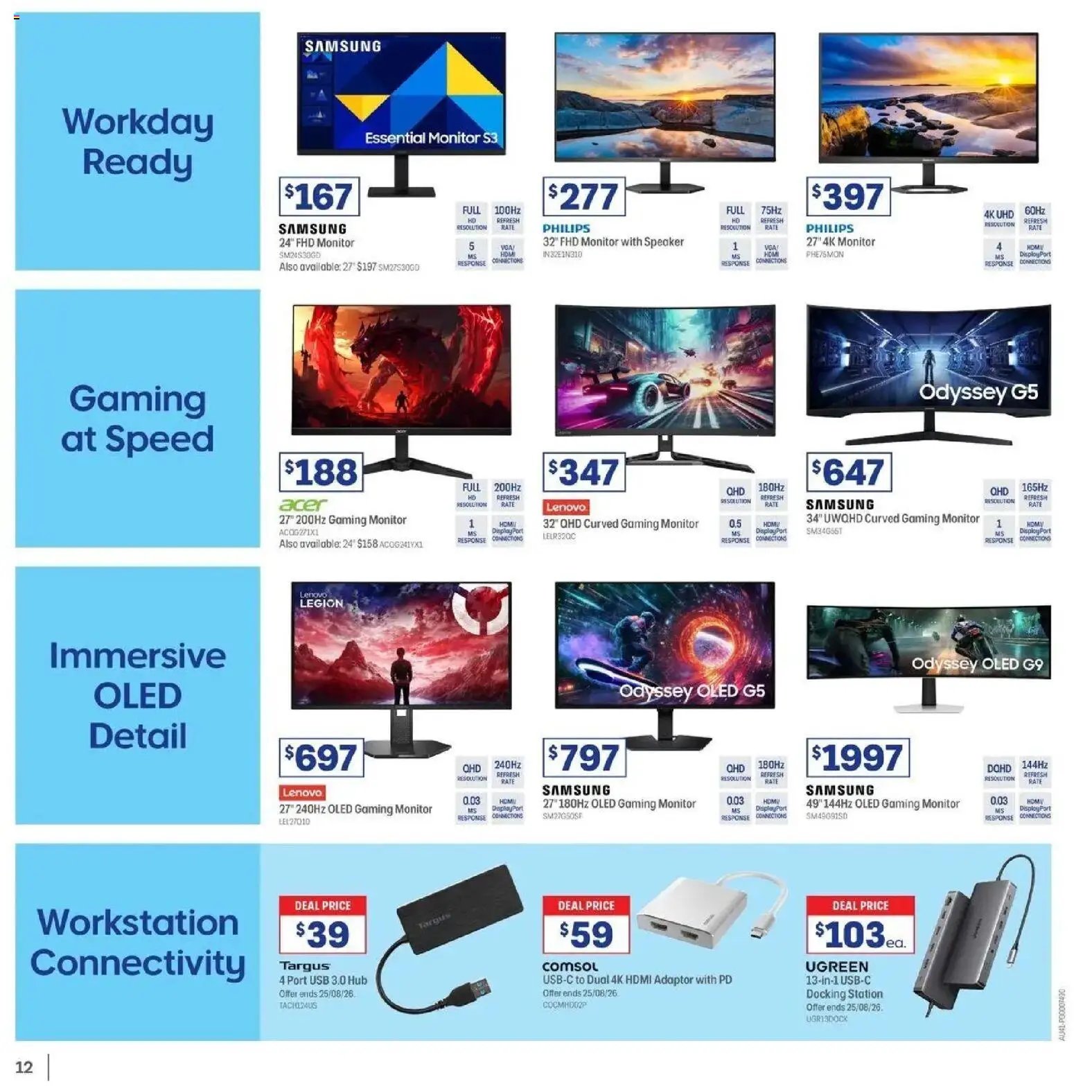 Officeworks catalogue from 11/08/2026 Beacon Deals 11/08