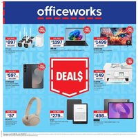 Officeworks catalogue from 11/08/2026 Beacon Deals 11/08