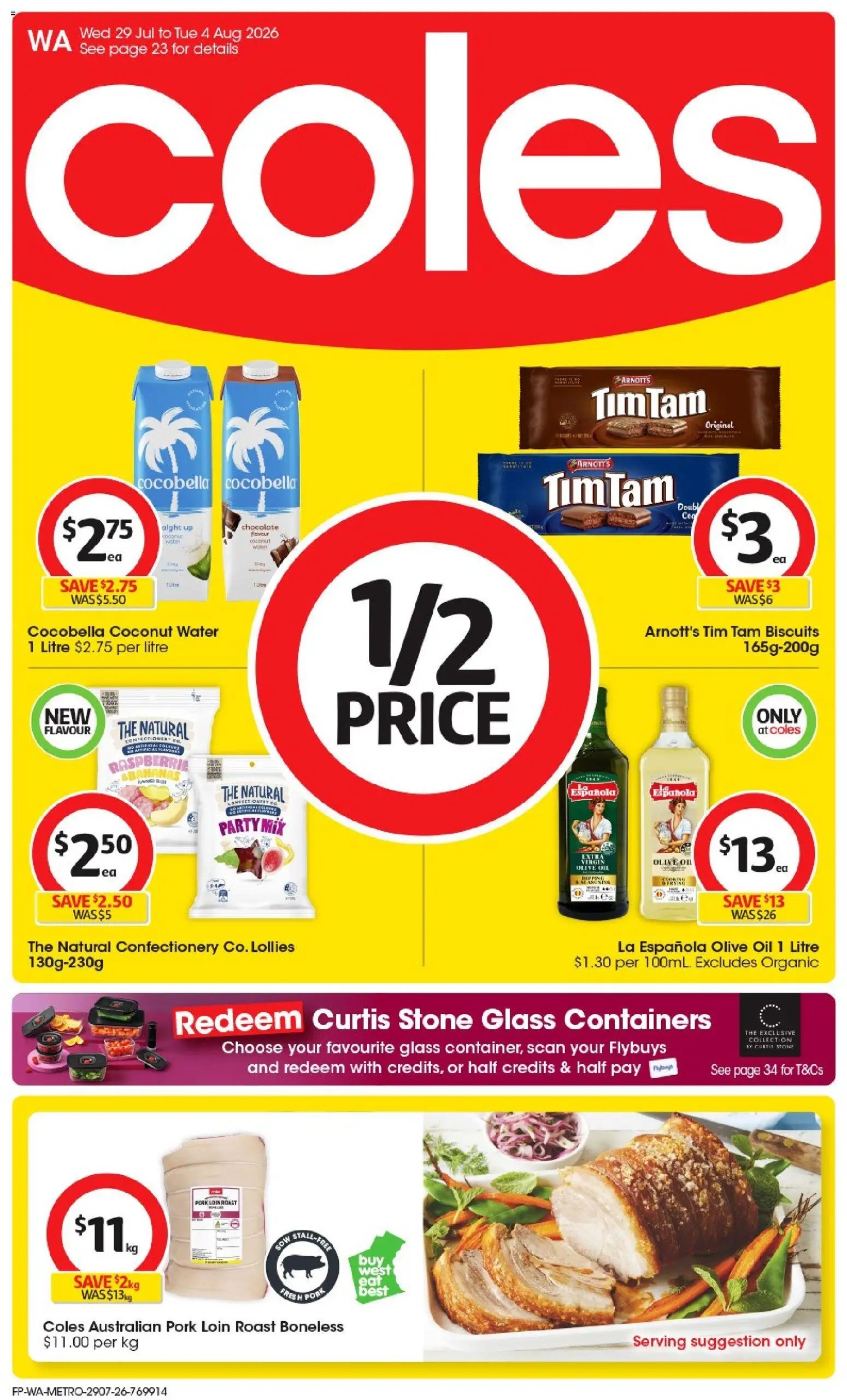 Coles catalogue from 29/07/2026 Coles catalogue WA