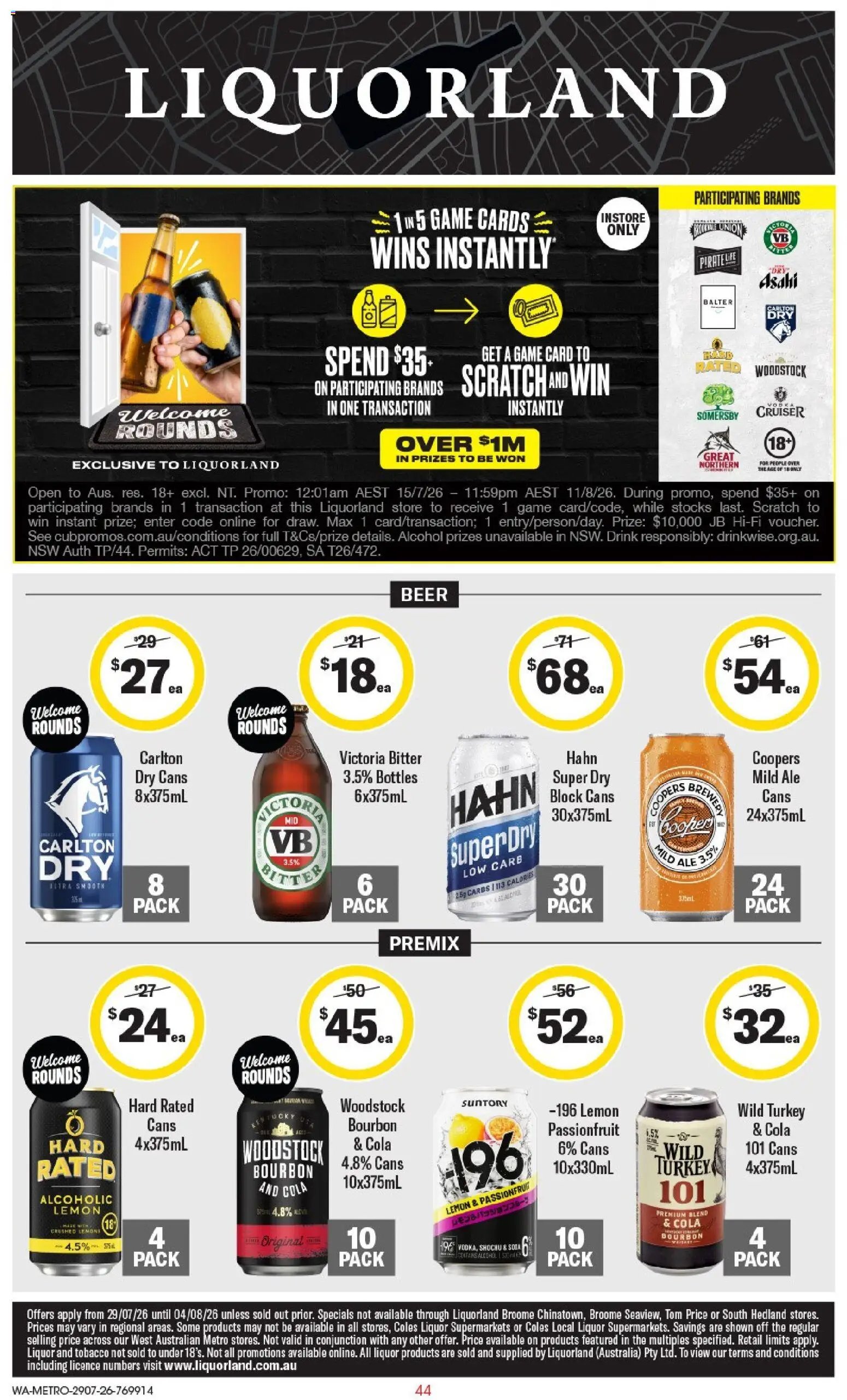 Coles catalogue from 29/07/2026 Coles catalogue WA