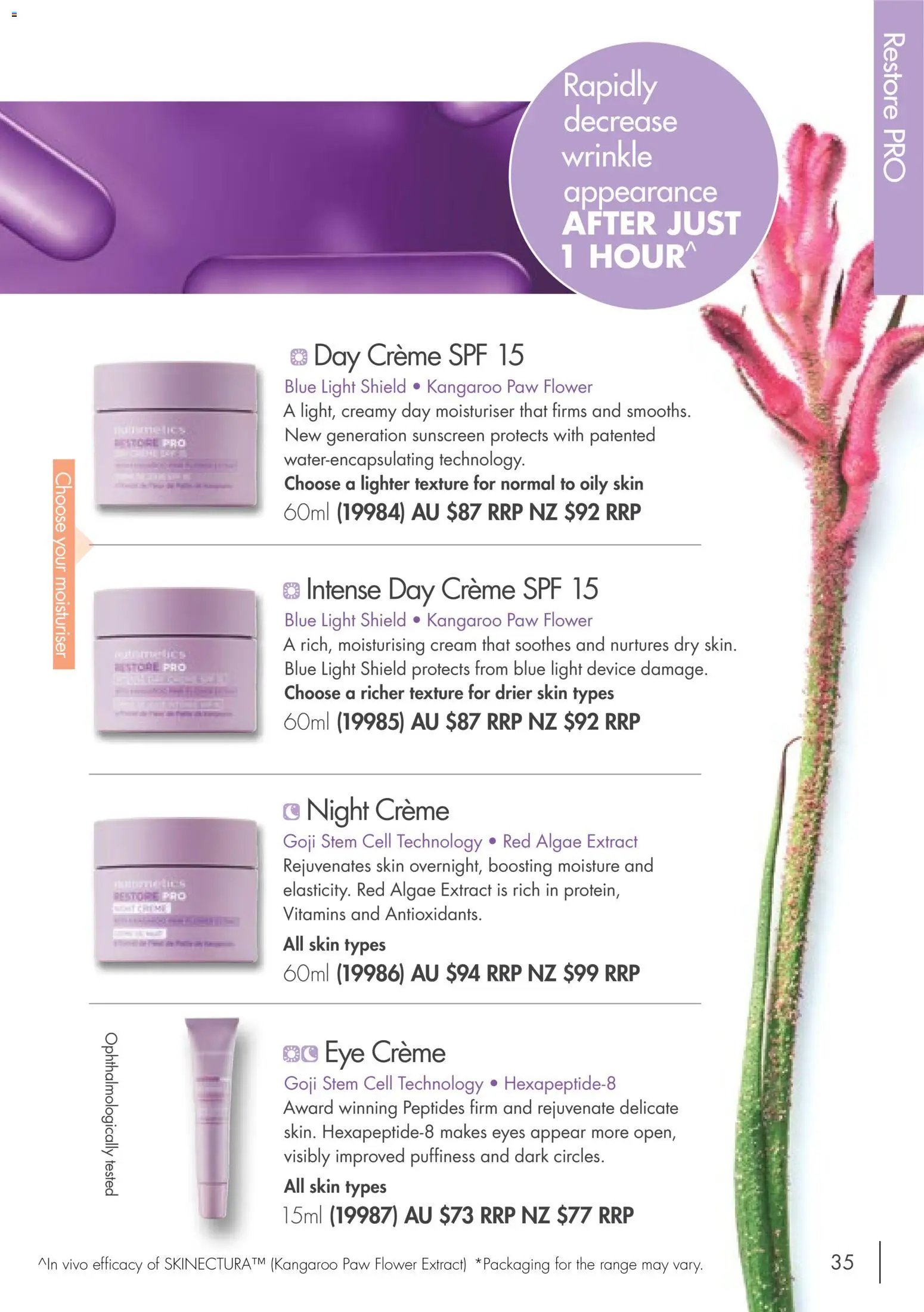 Nutrimetics catalogue from 01/09/2026 Nutrimetics Catalogue Product 2026-27