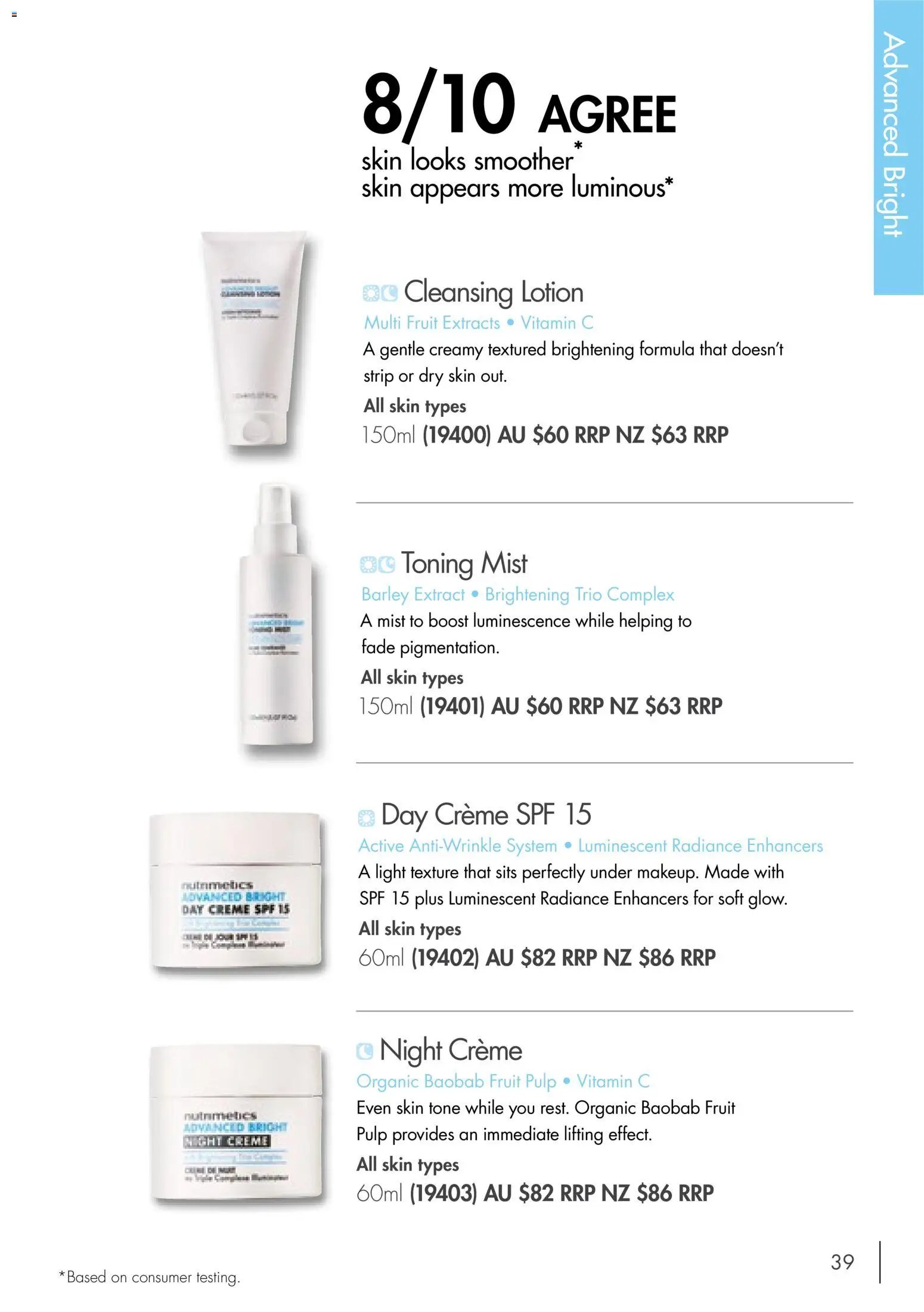 Nutrimetics catalogue from 01/09/2026 Nutrimetics Catalogue Product 2026-27