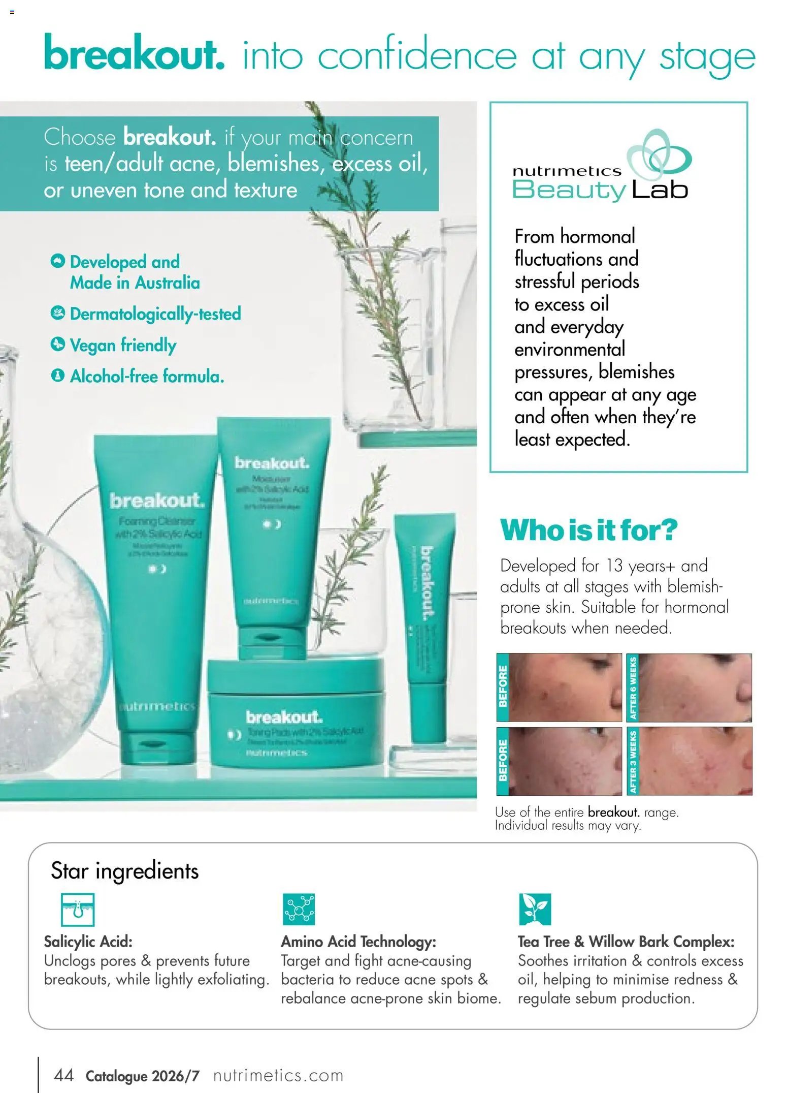 Nutrimetics catalogue from 01/09/2026 Nutrimetics Catalogue Product 2026-27