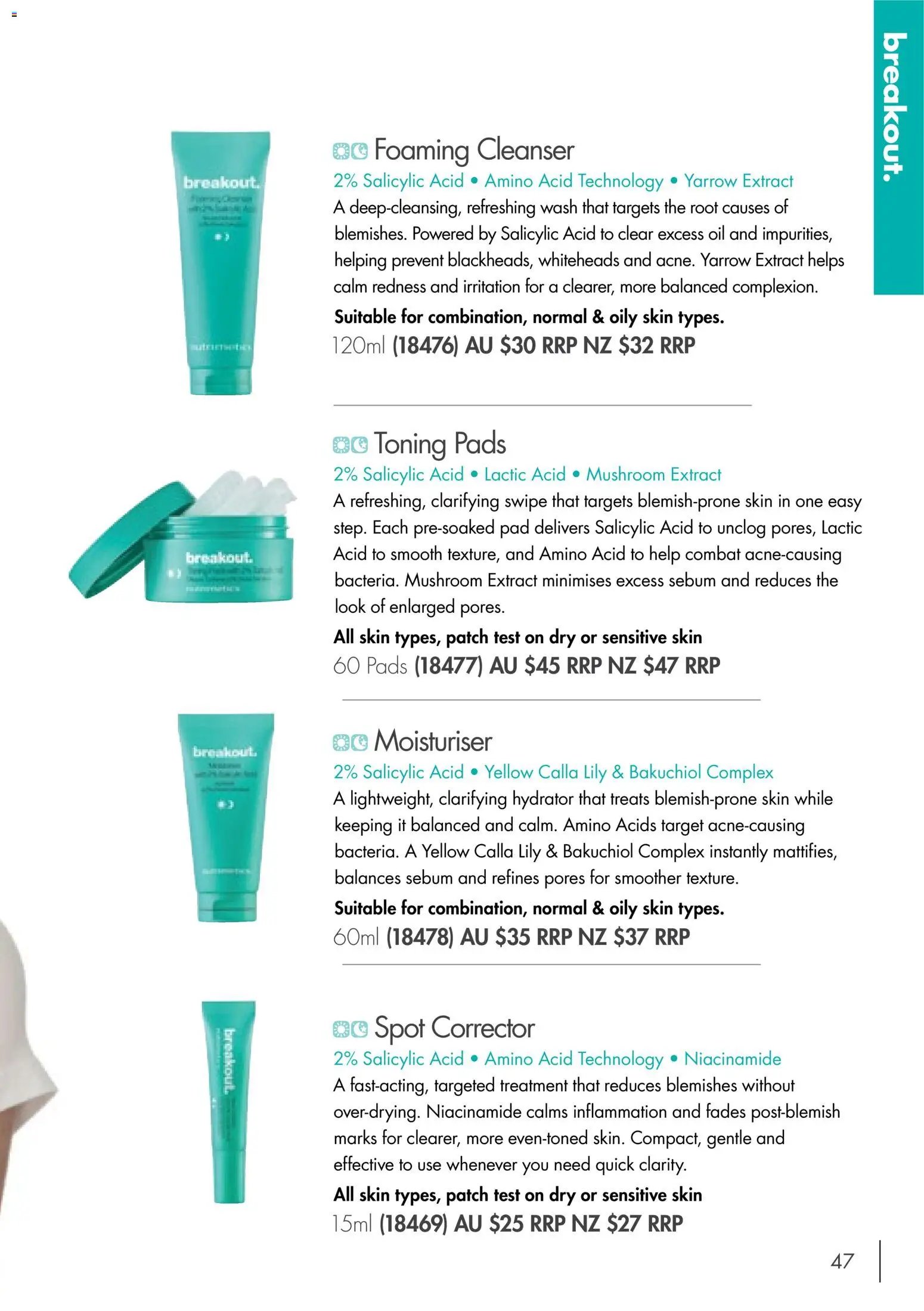 Nutrimetics catalogue from 01/09/2026 Nutrimetics Catalogue Product 2026-27