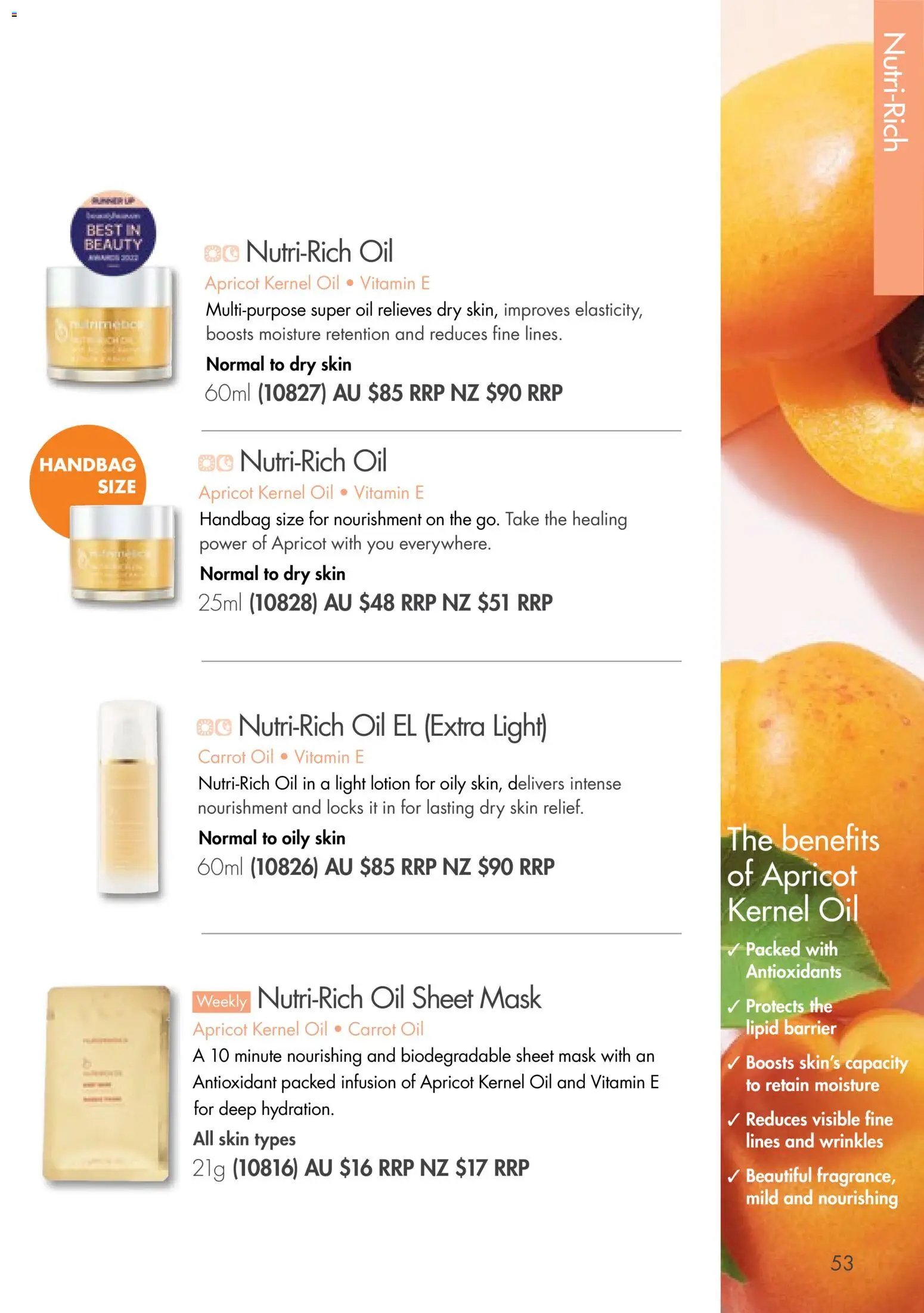 Nutrimetics catalogue from 01/09/2026 Nutrimetics Catalogue Product 2026-27