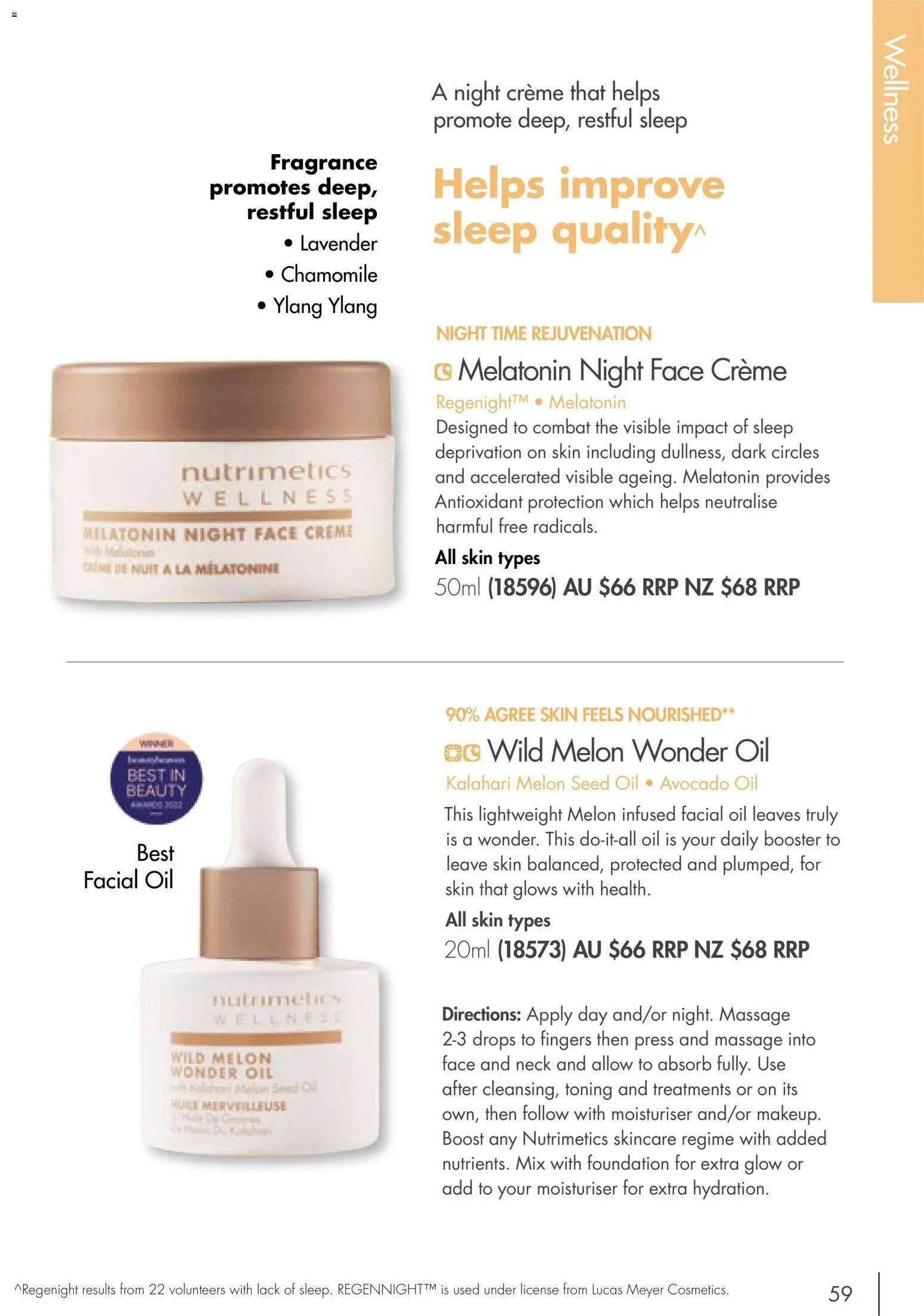 Nutrimetics catalogue from 01/09/2026 Nutrimetics Catalogue Product 2026-27