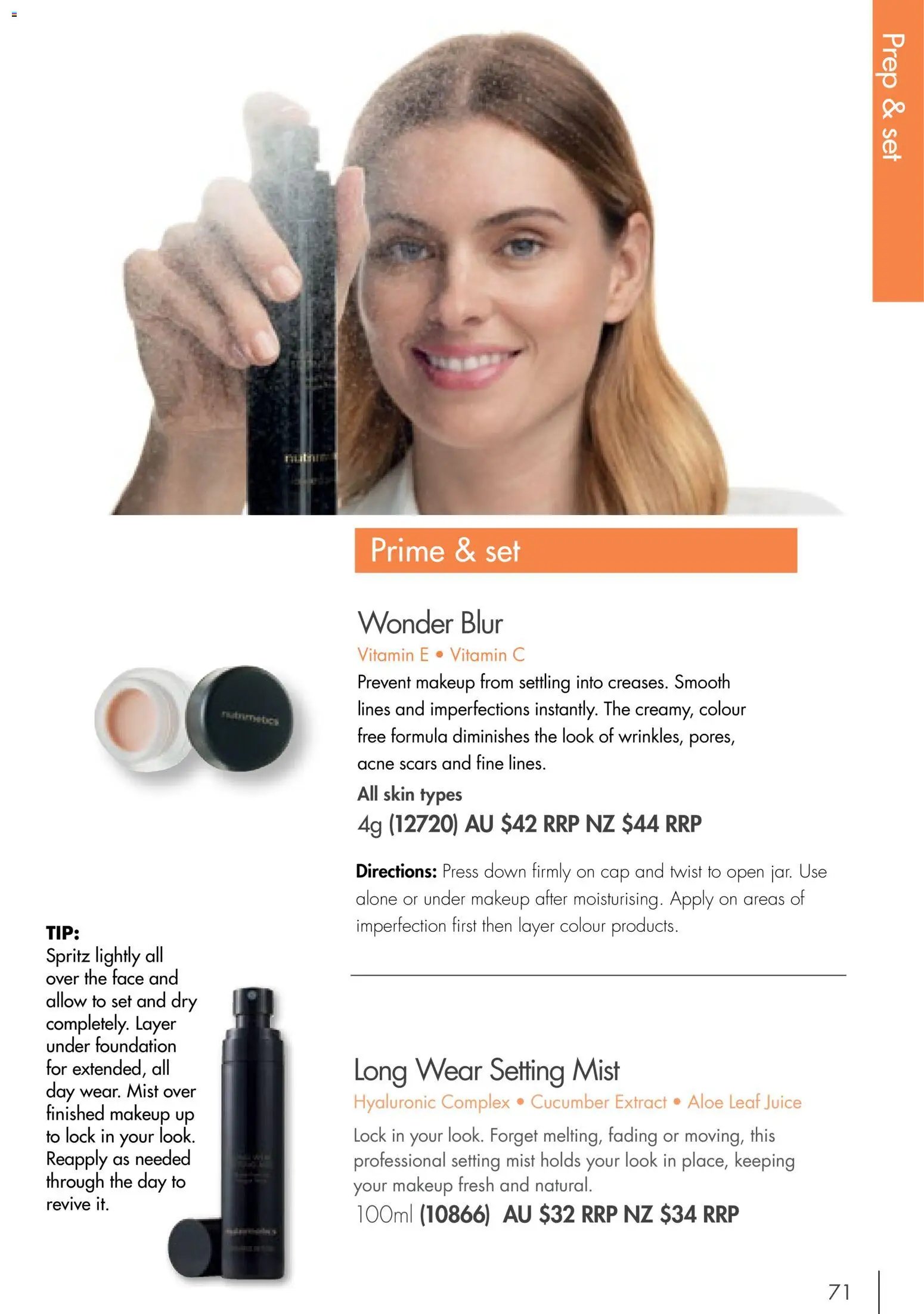 Nutrimetics catalogue from 01/09/2026 Nutrimetics Catalogue Product 2026-27