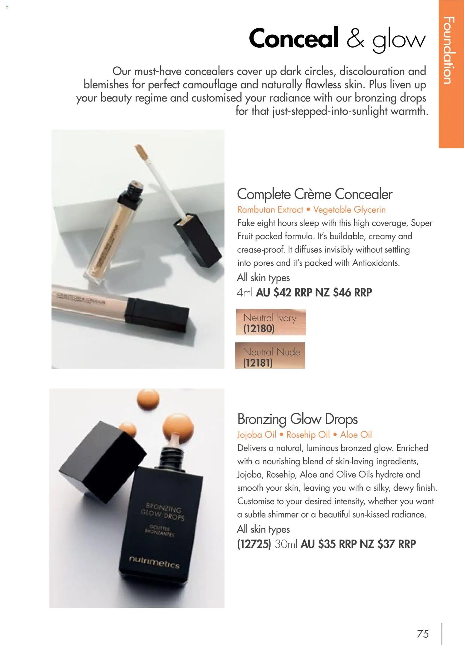 Nutrimetics catalogue from 01/09/2026 Nutrimetics Catalogue Product 2026-27