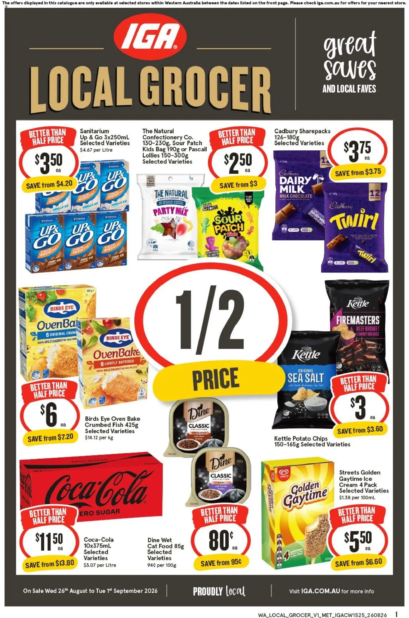 IGA catalogue from 26/08/2026 IGA Local Grocer Bullcreek