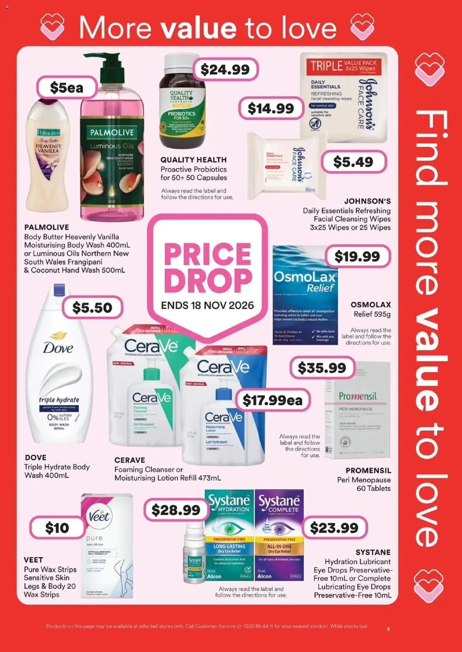 Priceline Pharmacy catalogue from 27/08/2026 Priceline Pharmacy catalogue Calamvale