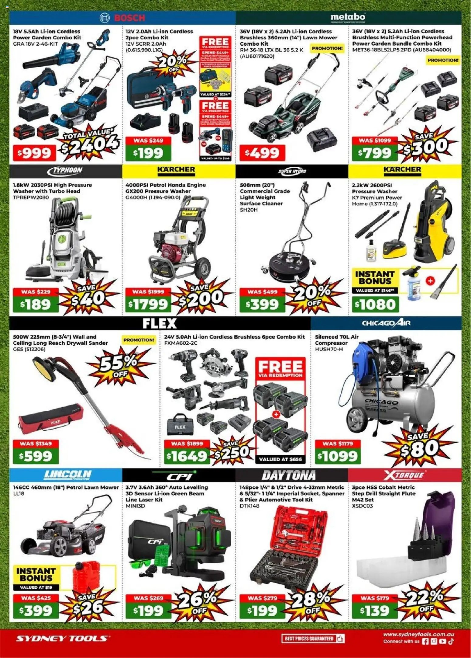 Sydney Tools catalogue from 03/09/2026 Sydney Tools Top Picks