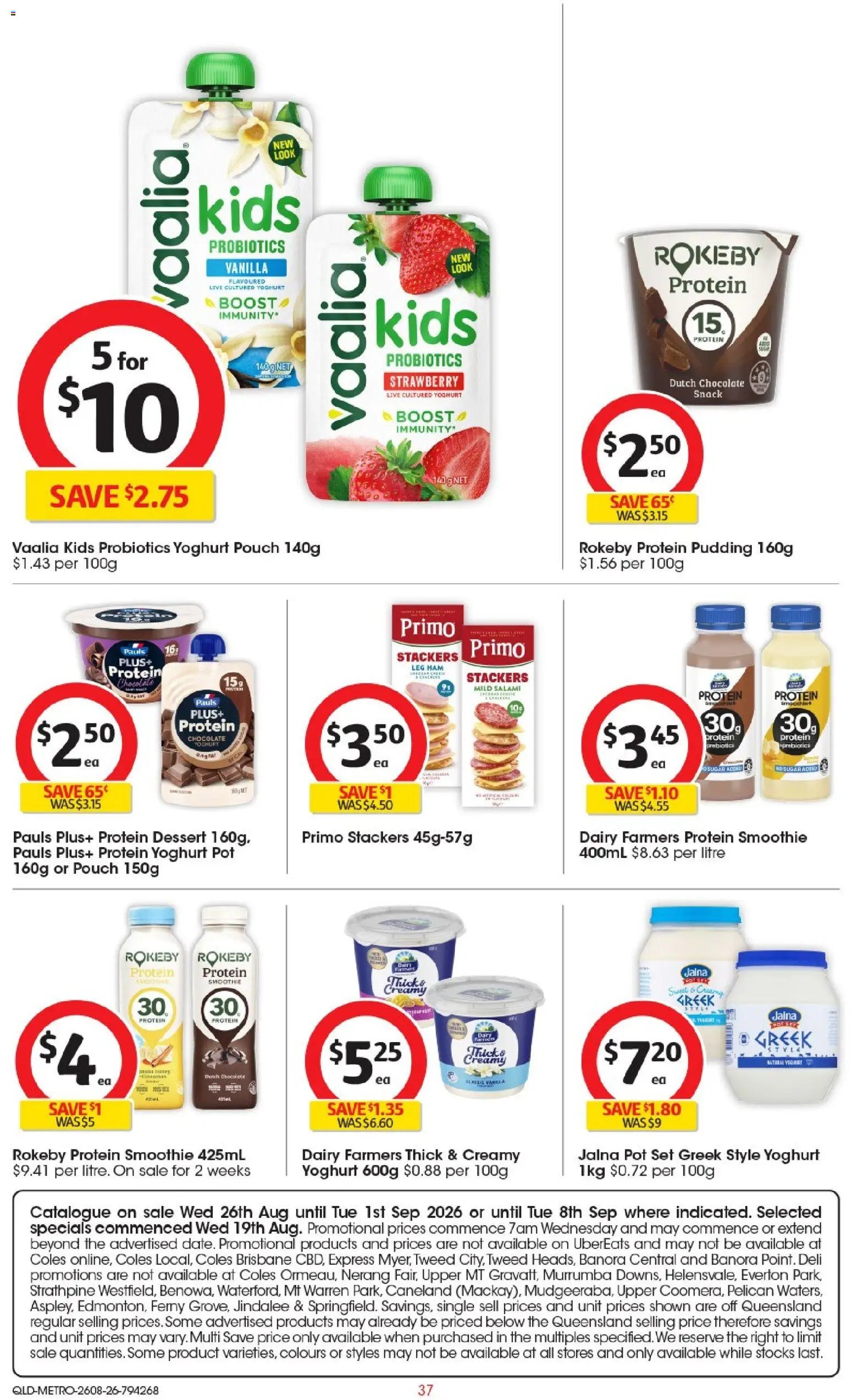Coles catalogue from 26/08/2026 Coles catalogue QLD