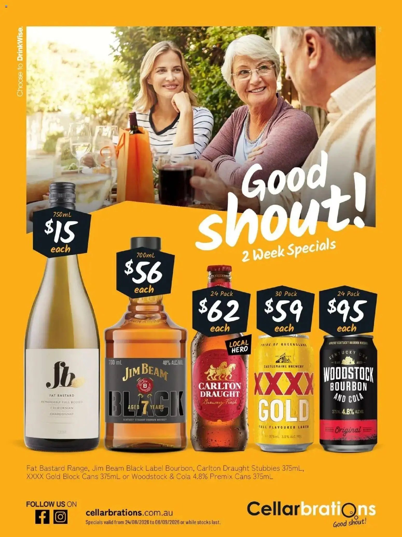 Cellarbrations catalogue from 24/08/2026 Cellarbrations catalogue Pakenham