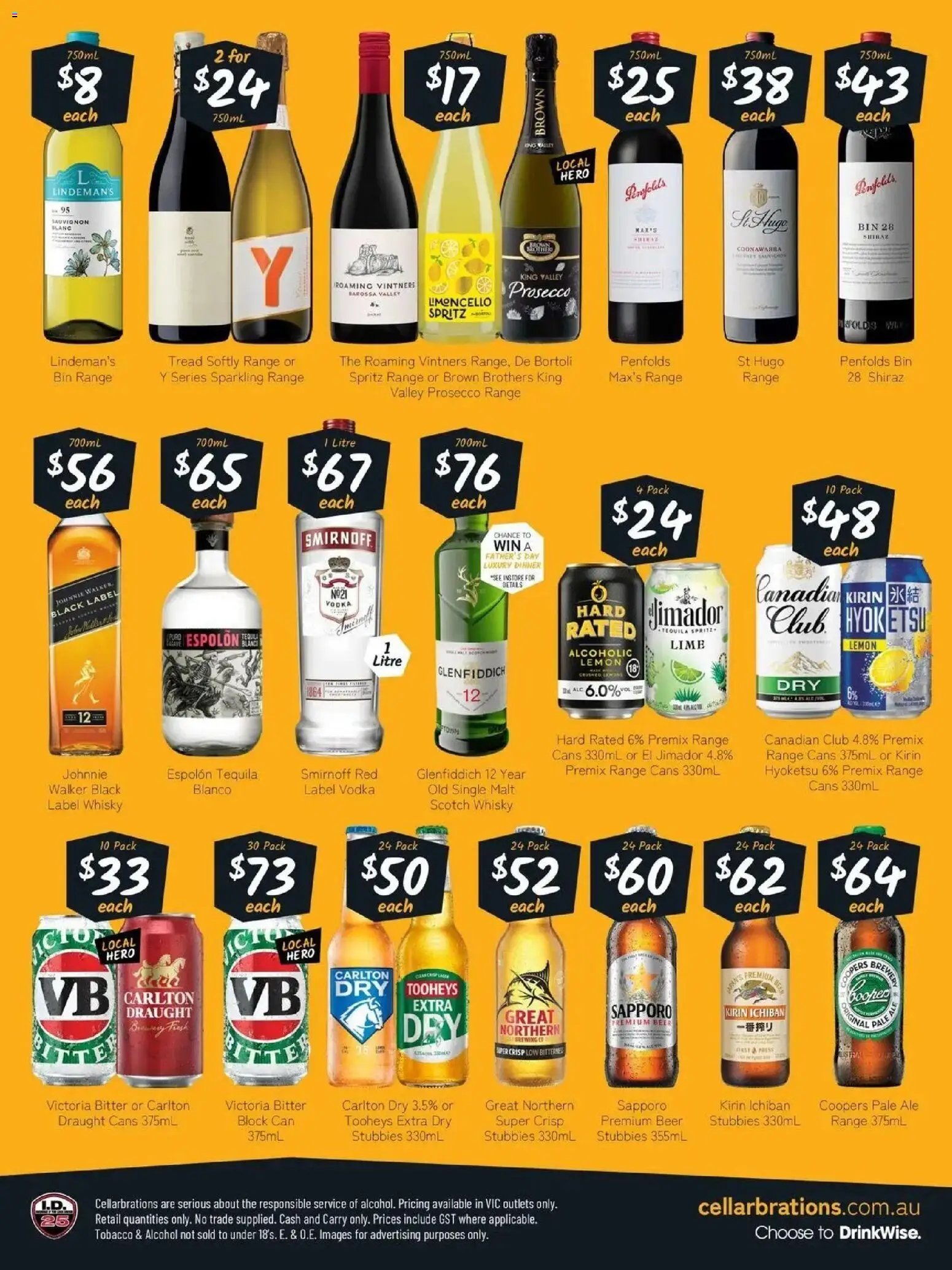 Cellarbrations catalogue from 24/08/2026 Cellarbrations catalogue Pakenham