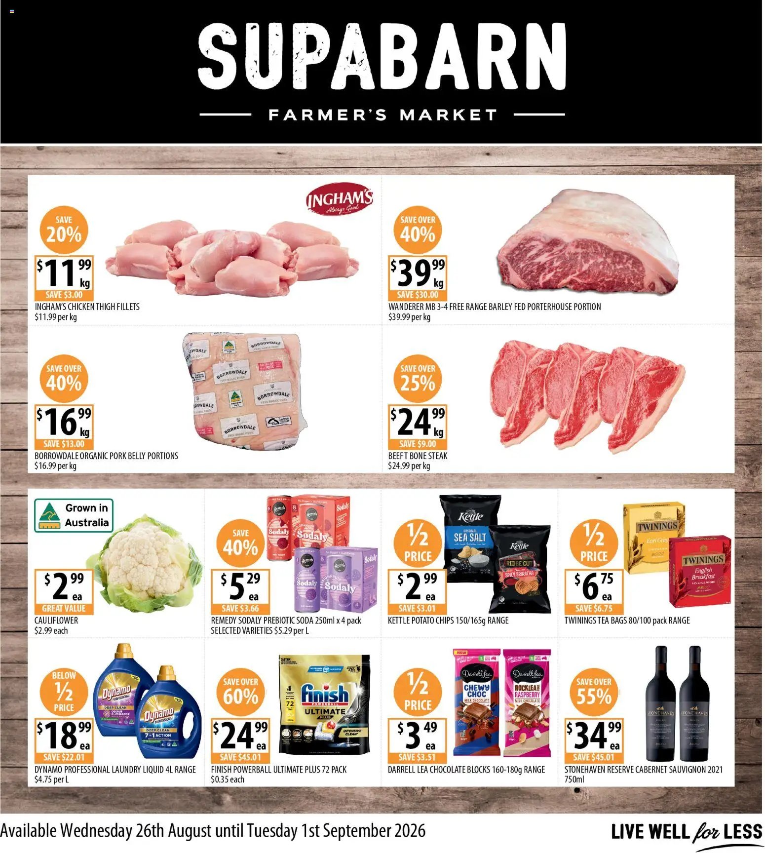 Supabarn catalogue from 26/08/2026 Supabarn catalogue