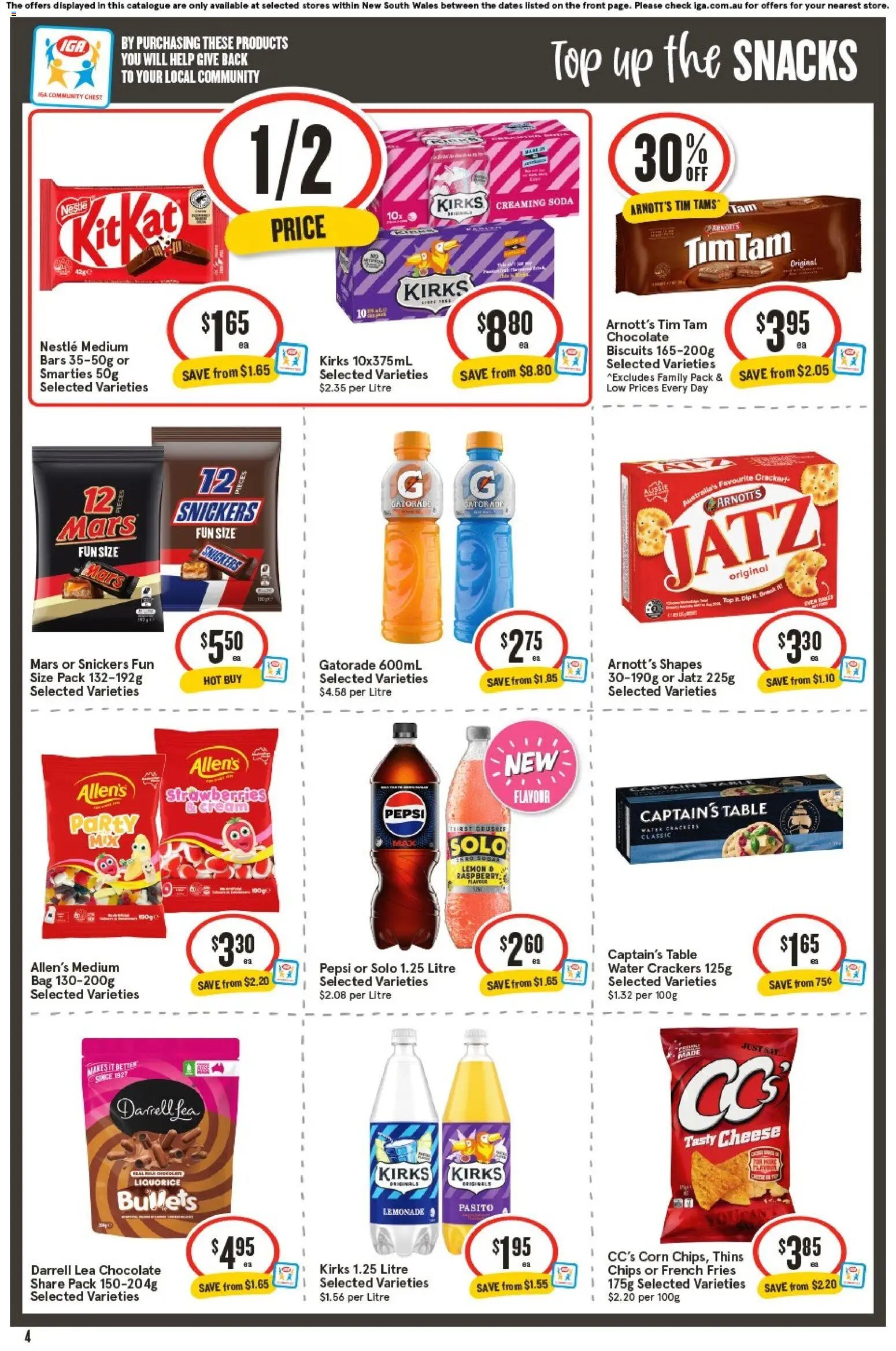 IGA catalogue from 19/08/2026 IGA Local Grocer NSW