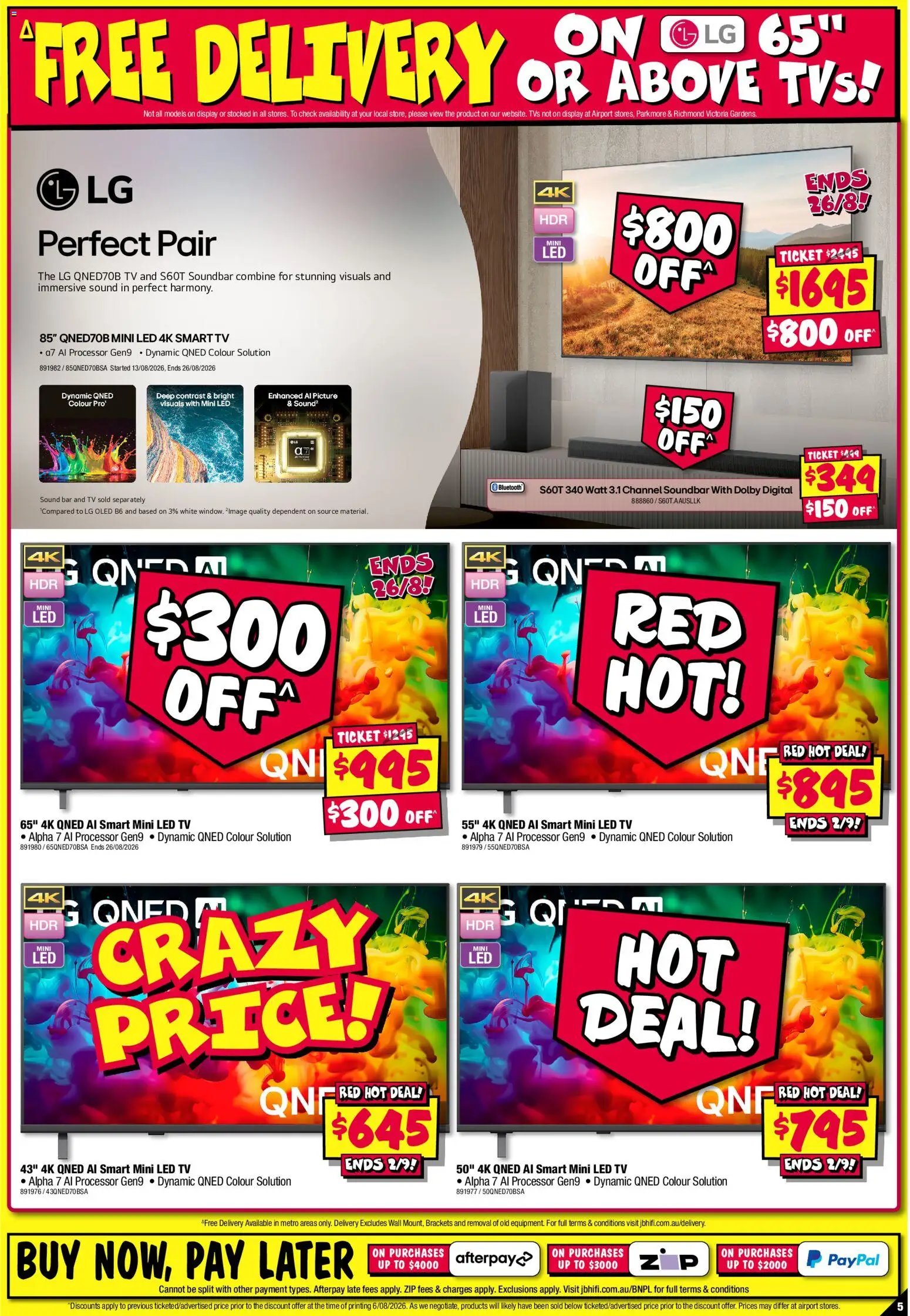 JB Hi-Fi catalogue from 20/08/2026 JB Hi-Fi LG Bonanza