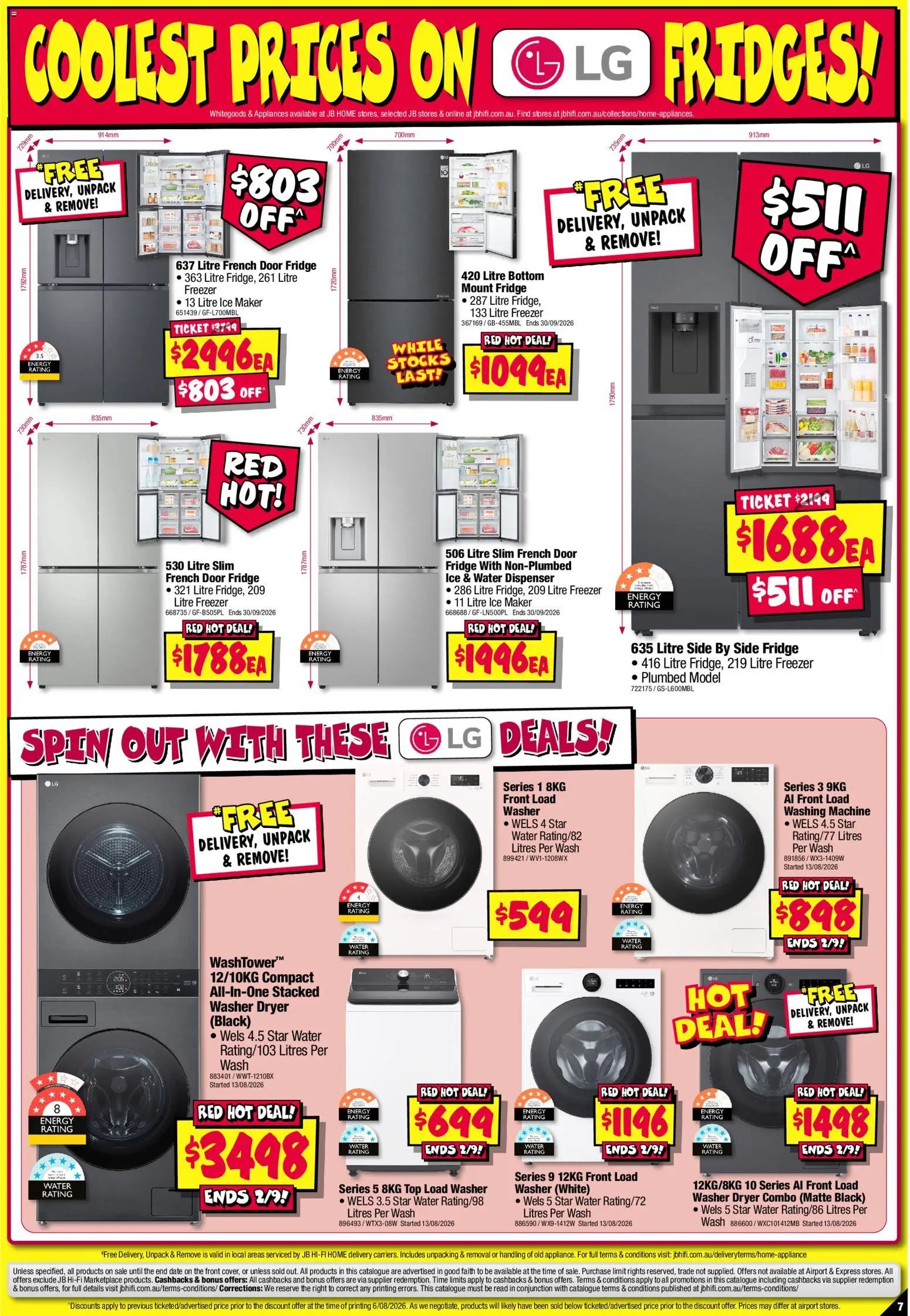 JB Hi-Fi catalogue from 20/08/2026 JB Hi-Fi LG Bonanza
