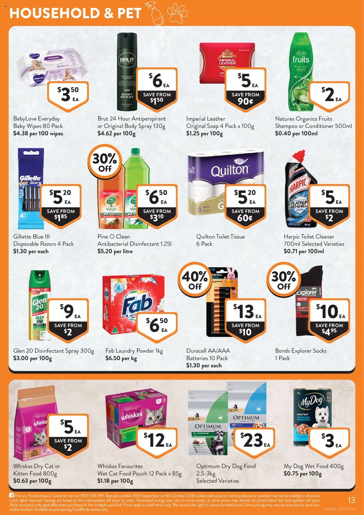 Foodworks catalogue from 30/09/2026 Foodworks catalogue SA