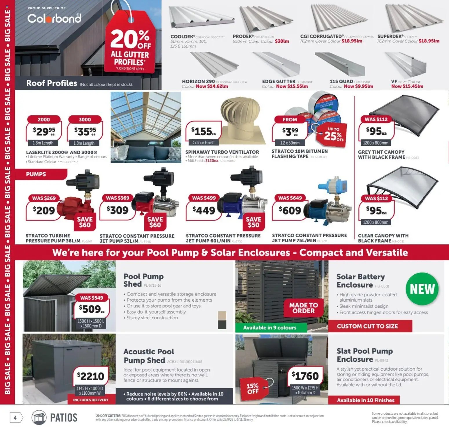Stratco catalogue from 25/09/2026 Stratco catalogue