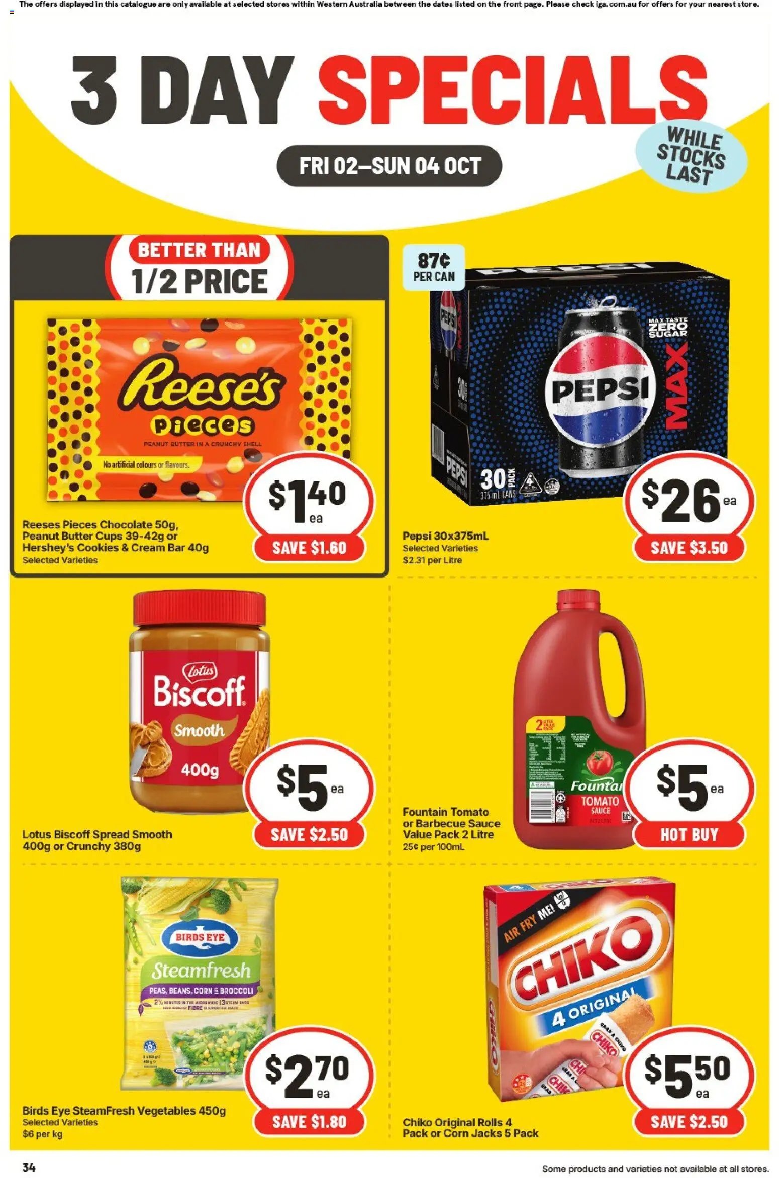 IGA catalogue from 02/10/2026 IGA catalogue 3 Day Specials Northbridge
