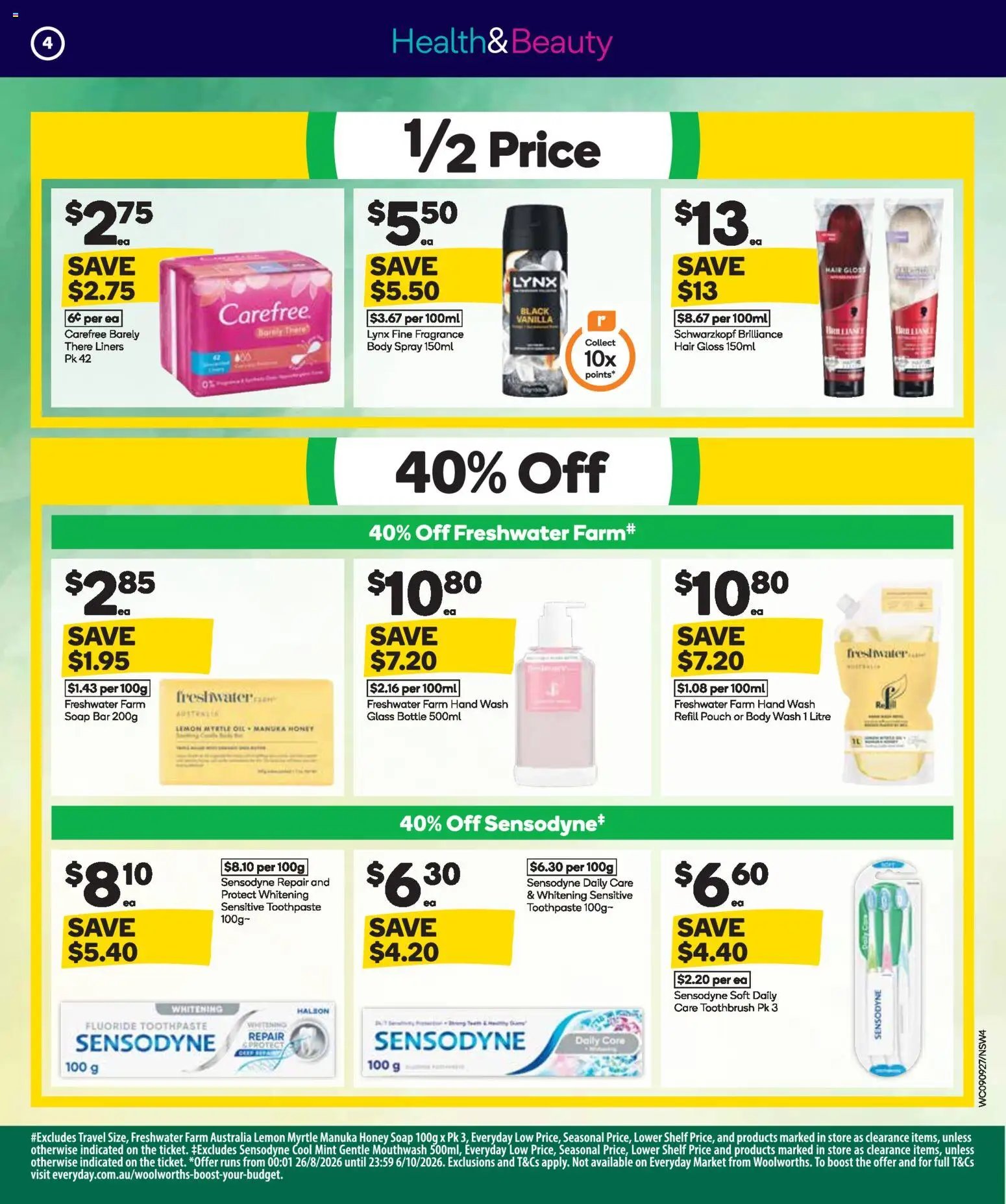 Woolworths catalogue from 09/09/2026 Woolworths catalogue NSW