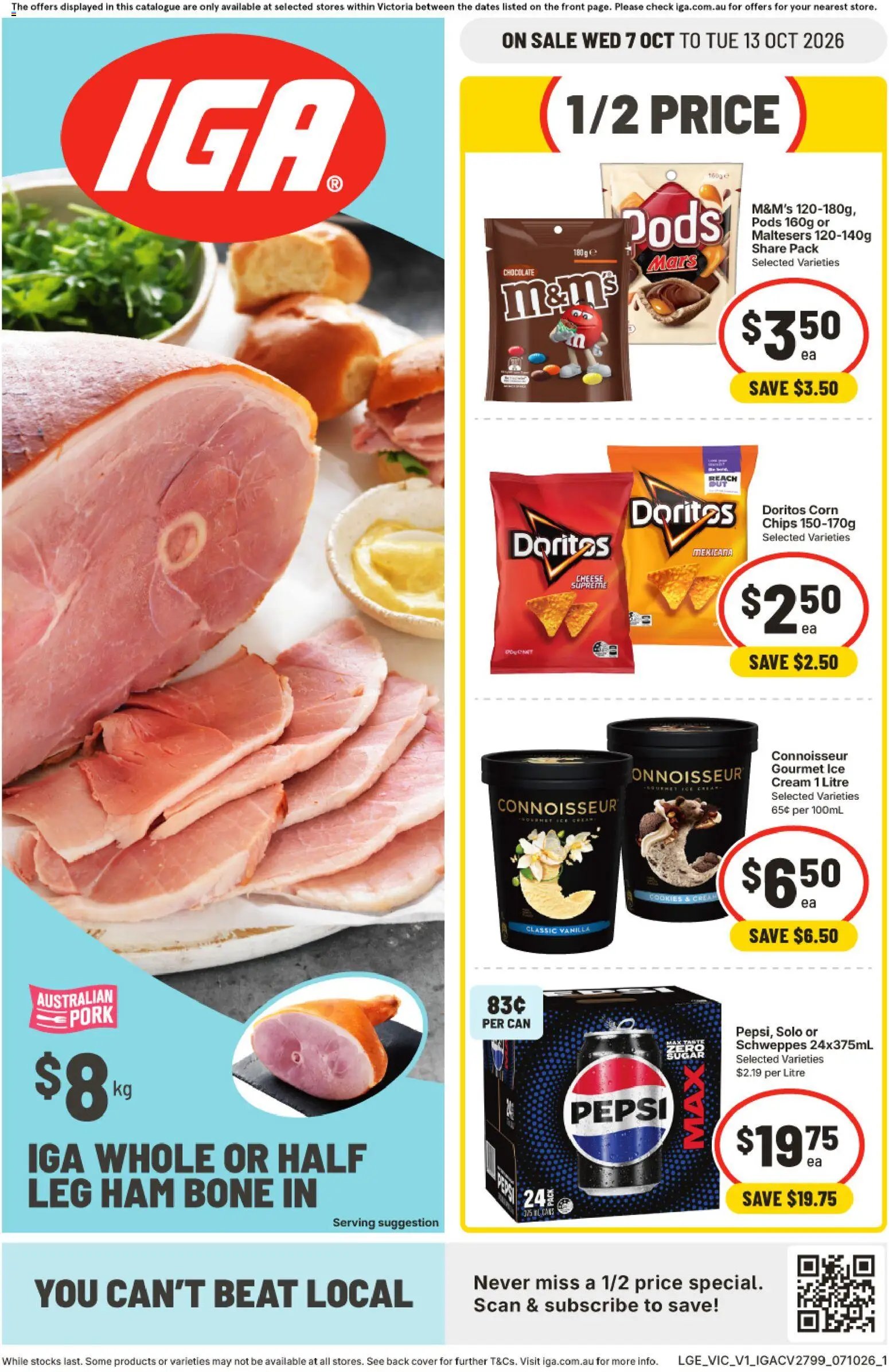 IGA catalogue from 07/10/2026 IGA catalogue