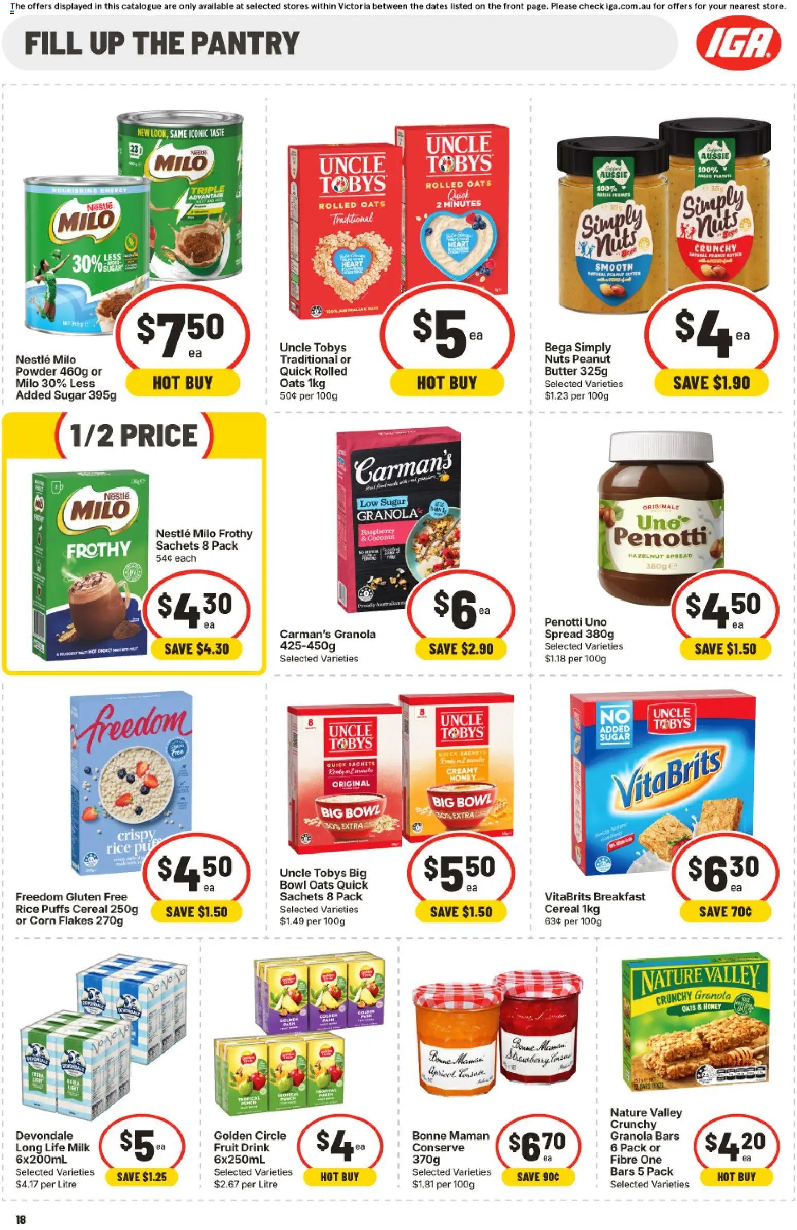 IGA catalogue from 07/10/2026 IGA catalogue