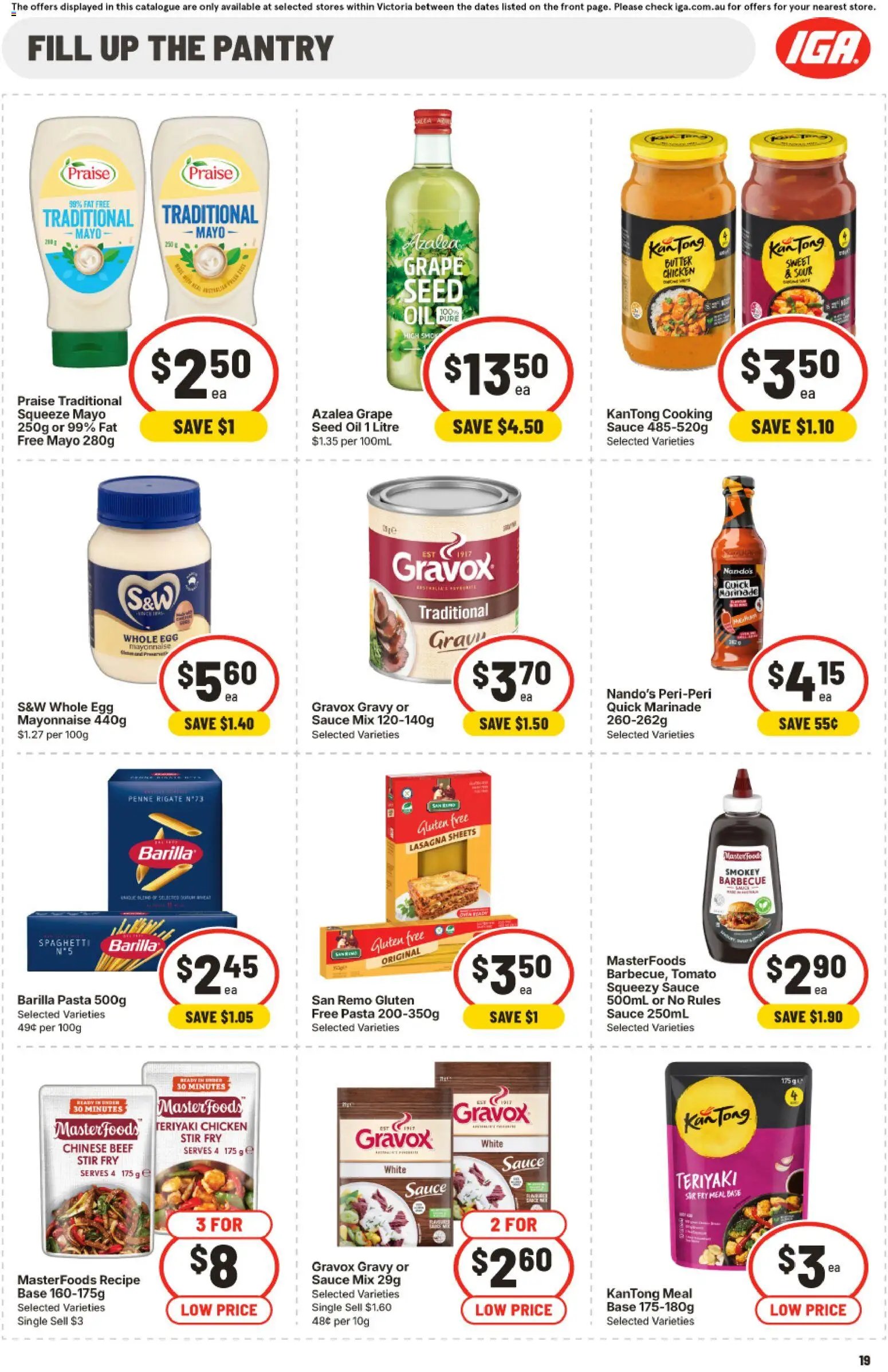 IGA catalogue from 07/10/2026 IGA catalogue