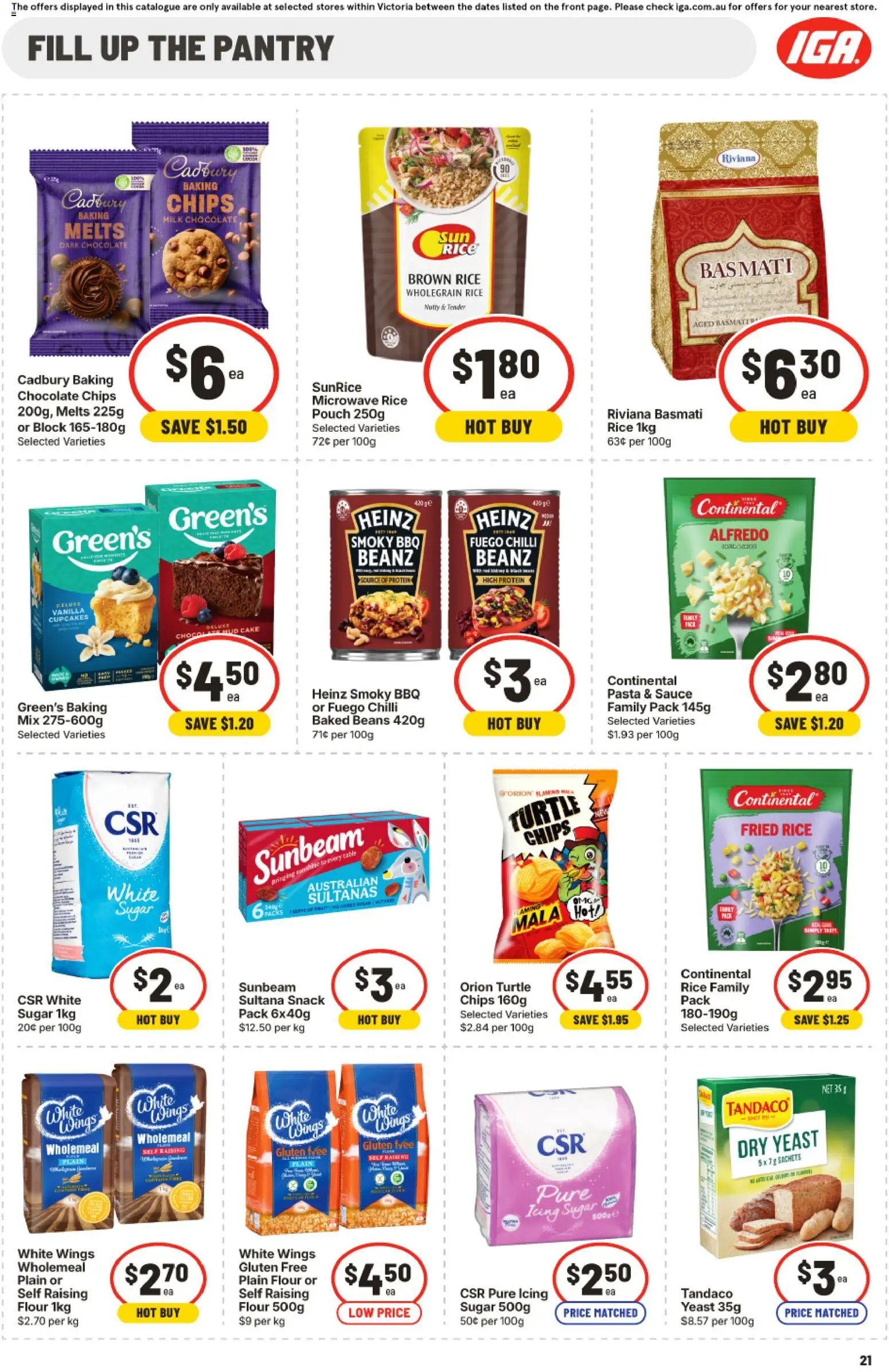 IGA catalogue from 07/10/2026 IGA catalogue