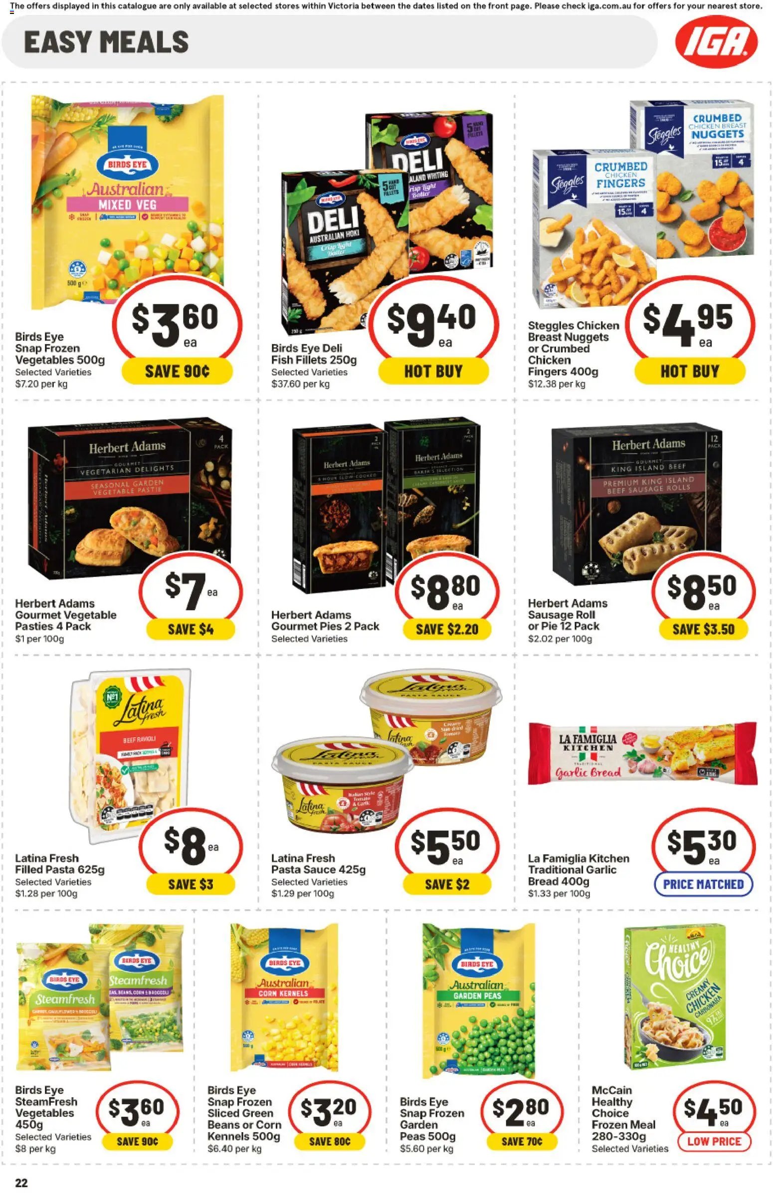 IGA catalogue from 07/10/2026 IGA catalogue