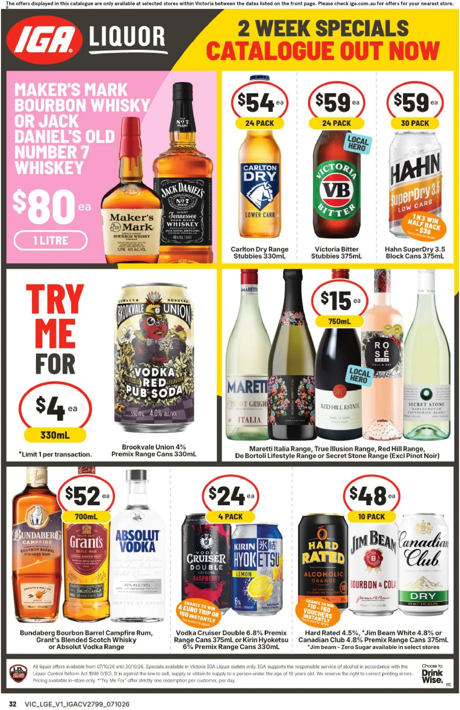 IGA catalogue from 07/10/2026 IGA catalogue
