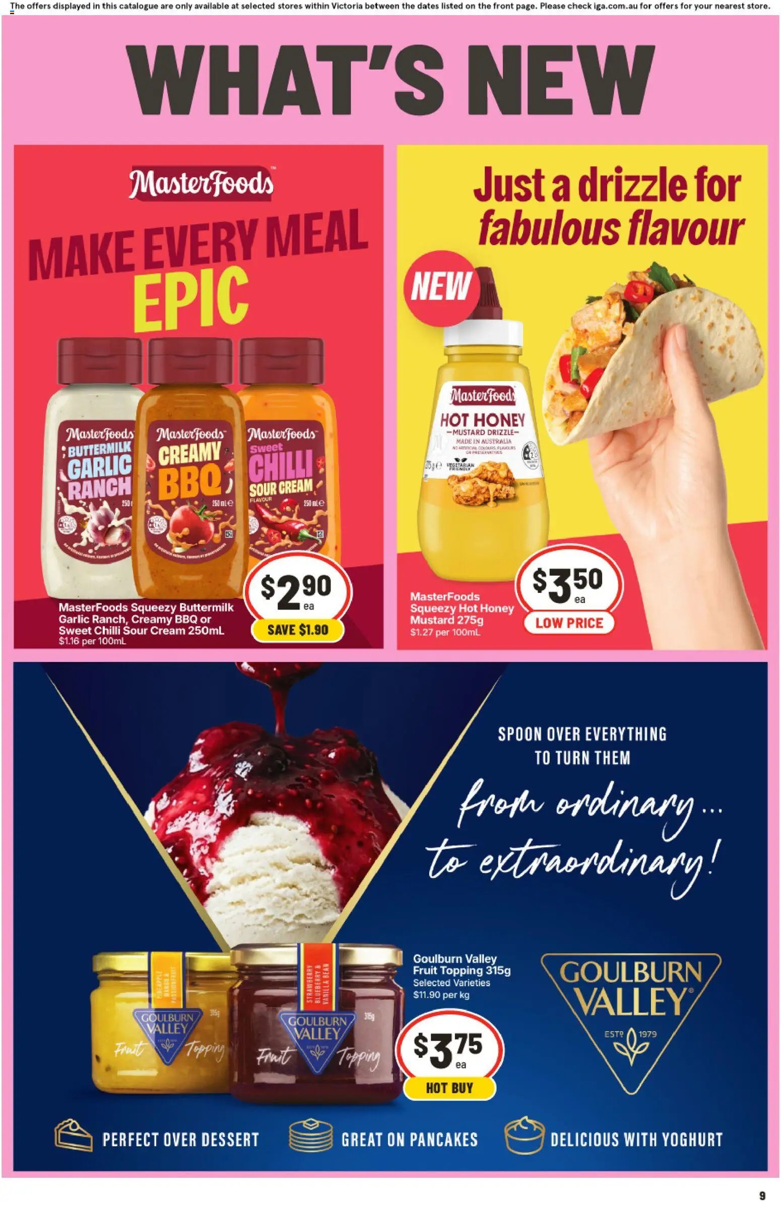 IGA catalogue from 07/10/2026 IGA catalogue